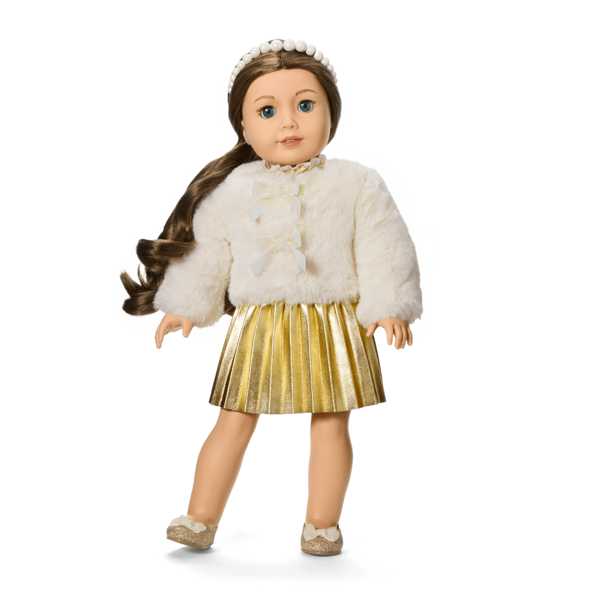American Girl X Janie And Jack Tied With Bows Jacket For 18-Inch Dolls - Image 2