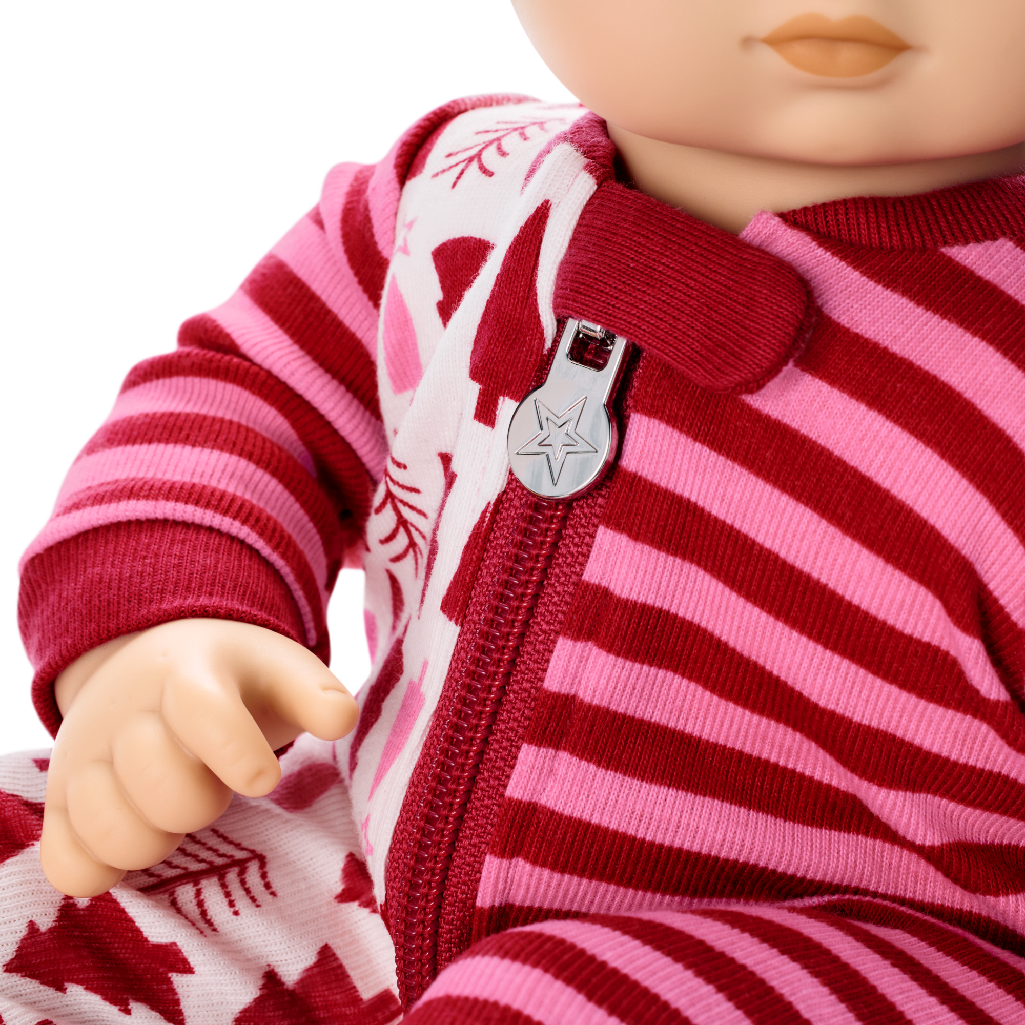 American Girl X Hanna Andersson Holiday Treetops Pajamas For Little Girls & Bitty Baby Dolls - Image 5