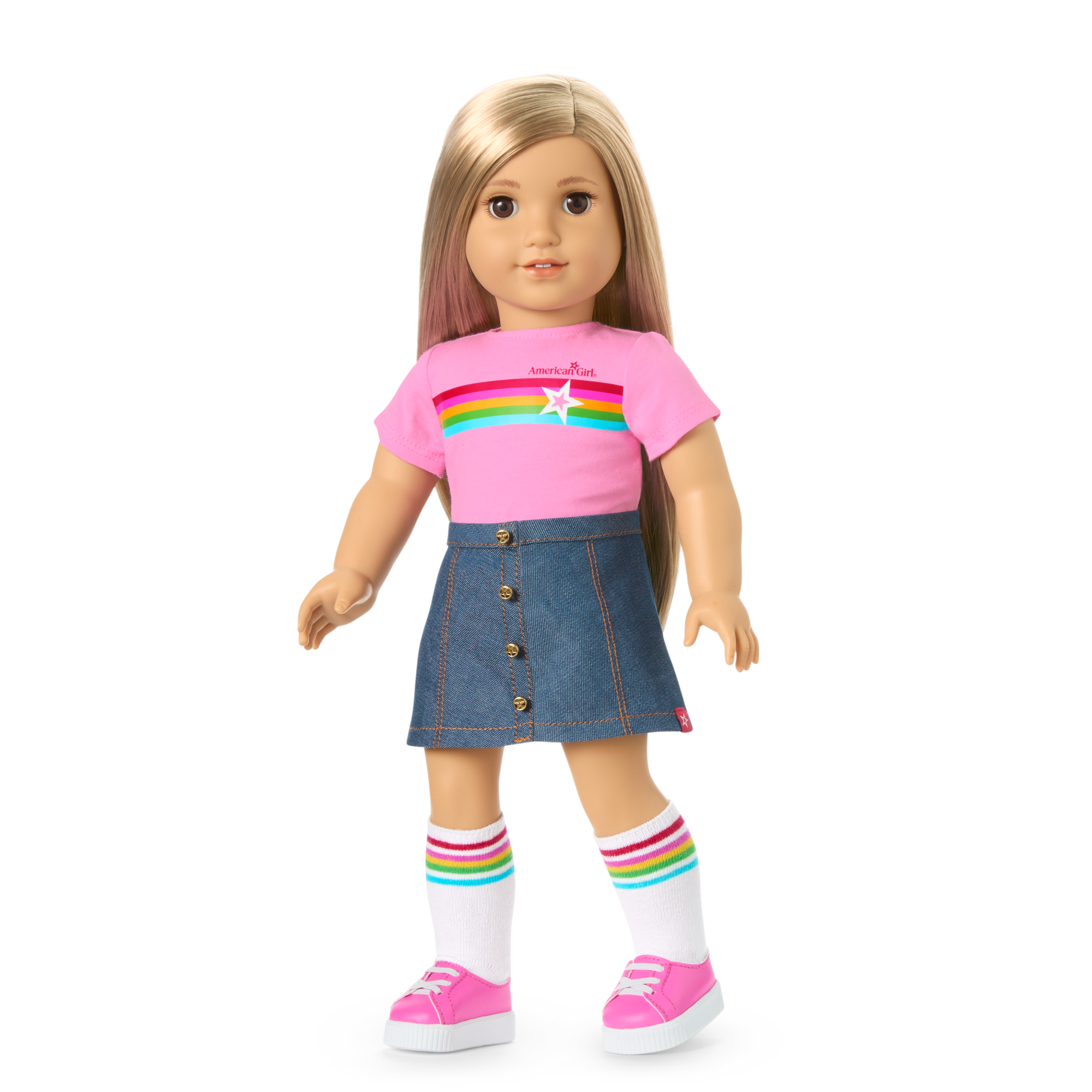 Truly Me 18-Inch Doll #131 With Straight Blonde Hair - Image 11