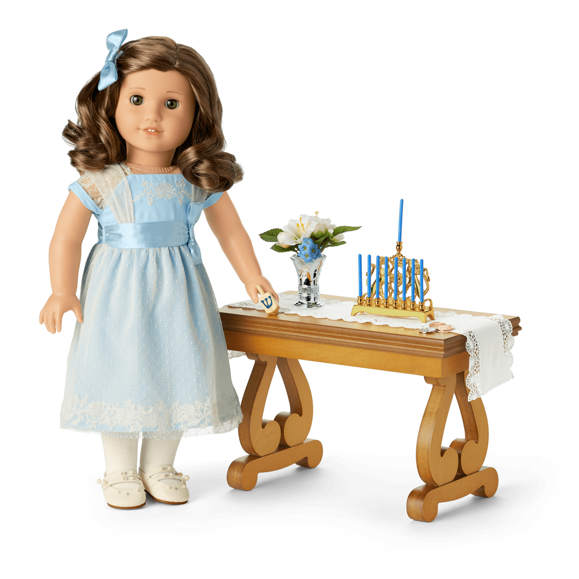 Rebecca's Parlor Table For 18-Inch Dolls (Historical Characters) - Image 3