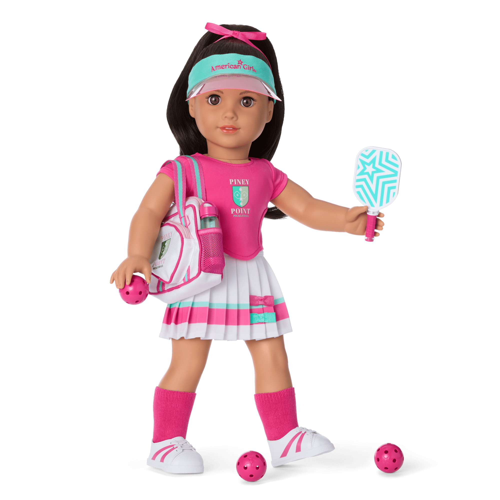 Raquel's Pickleball Bag & Paddle Set For 18-Inch Dolls (Girl Of The Year 2026) - Image 2