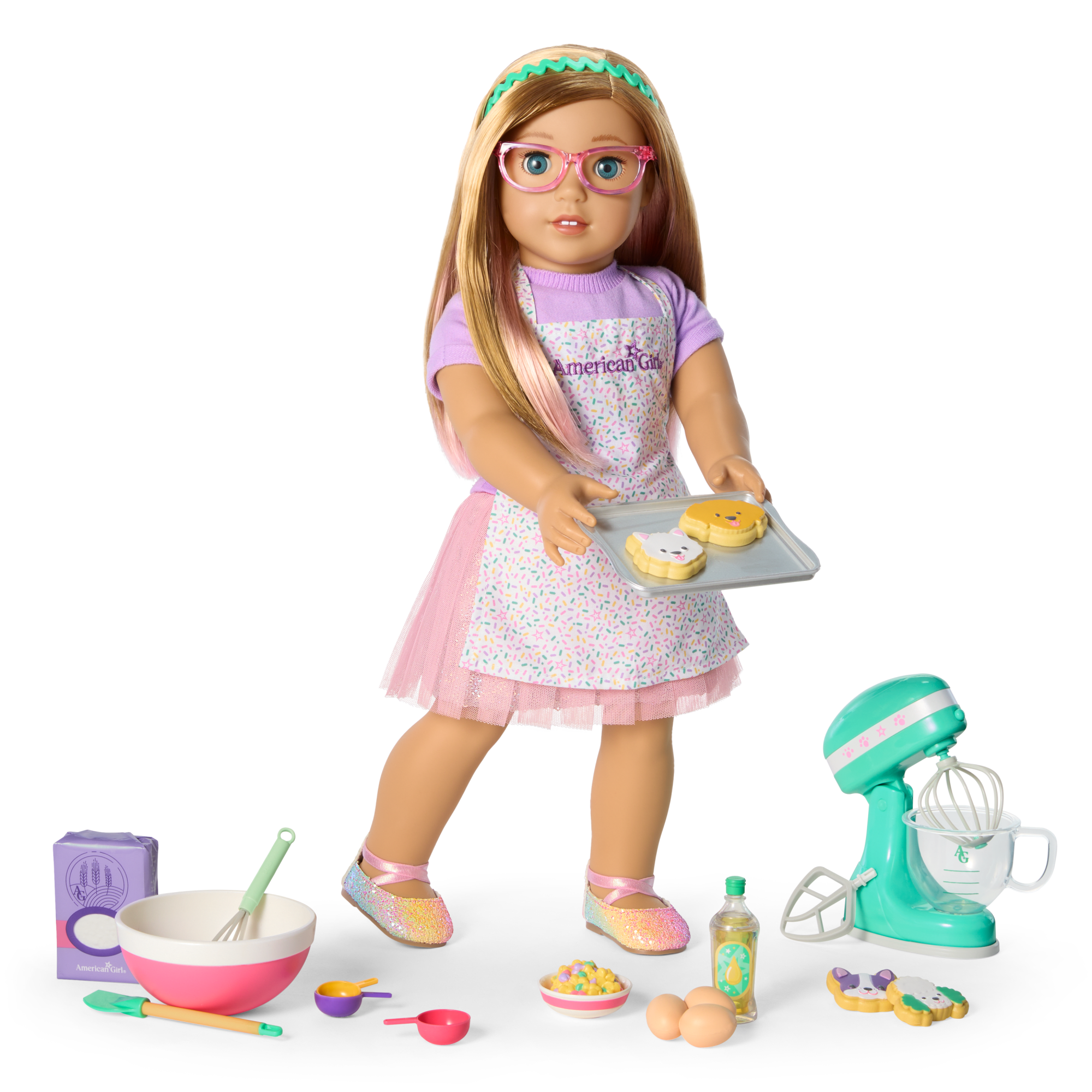 Summer's Bake Sale Outfit For 18-Inch Dolls (Girl Of The Year 2025) - Image 10
