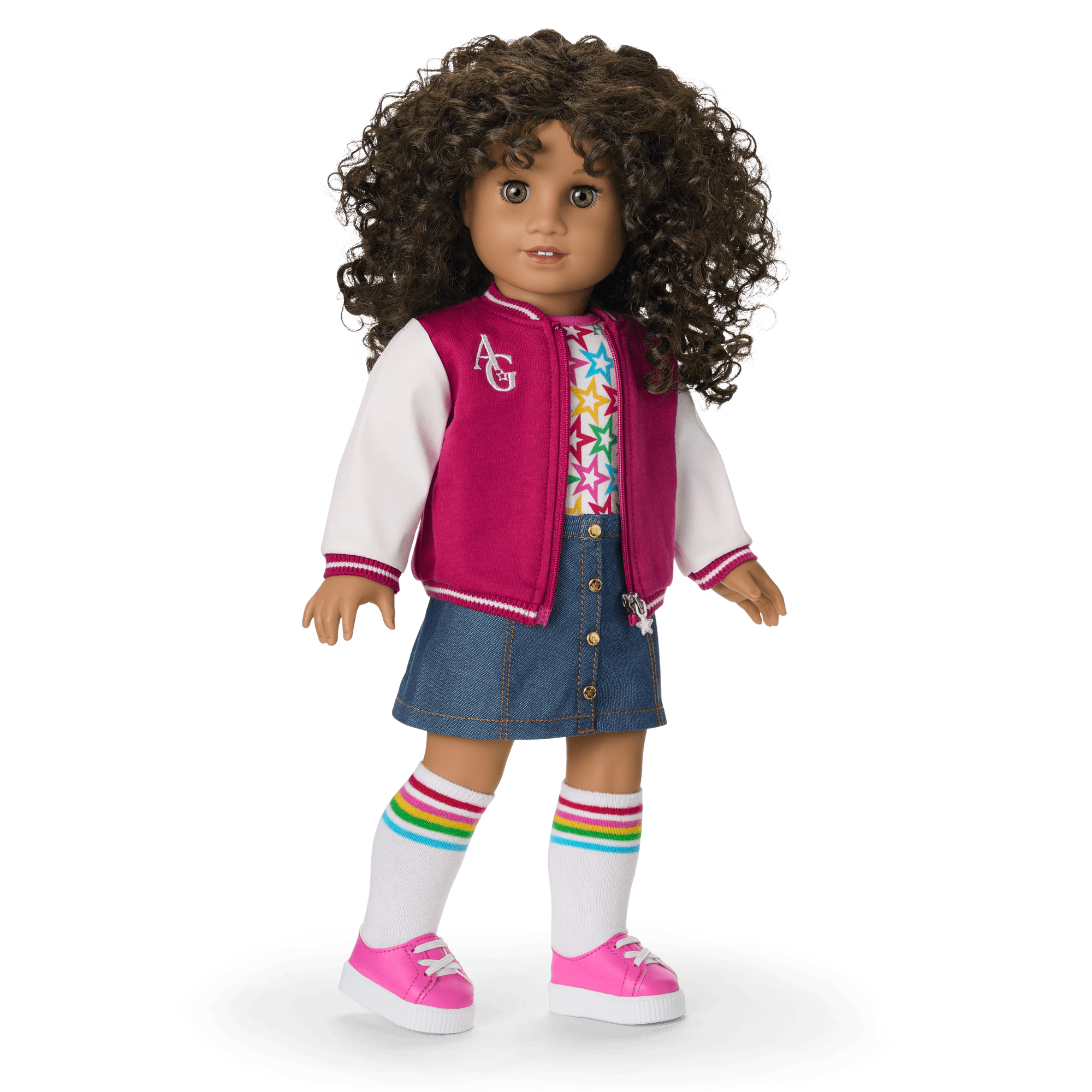 Truly Me 18-Inch Doll #132, Puppy, Mini Backpack & Accessories Ag Star Squad Bundle - Image 2