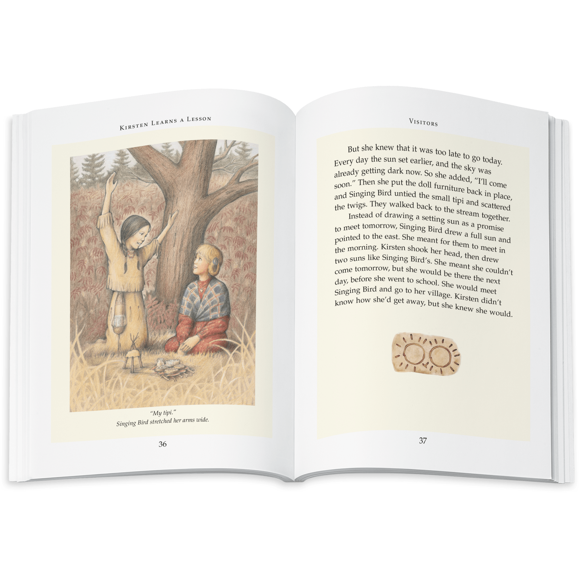 Kirsten's School Outfit & Book (Historical Characters) - Image 10