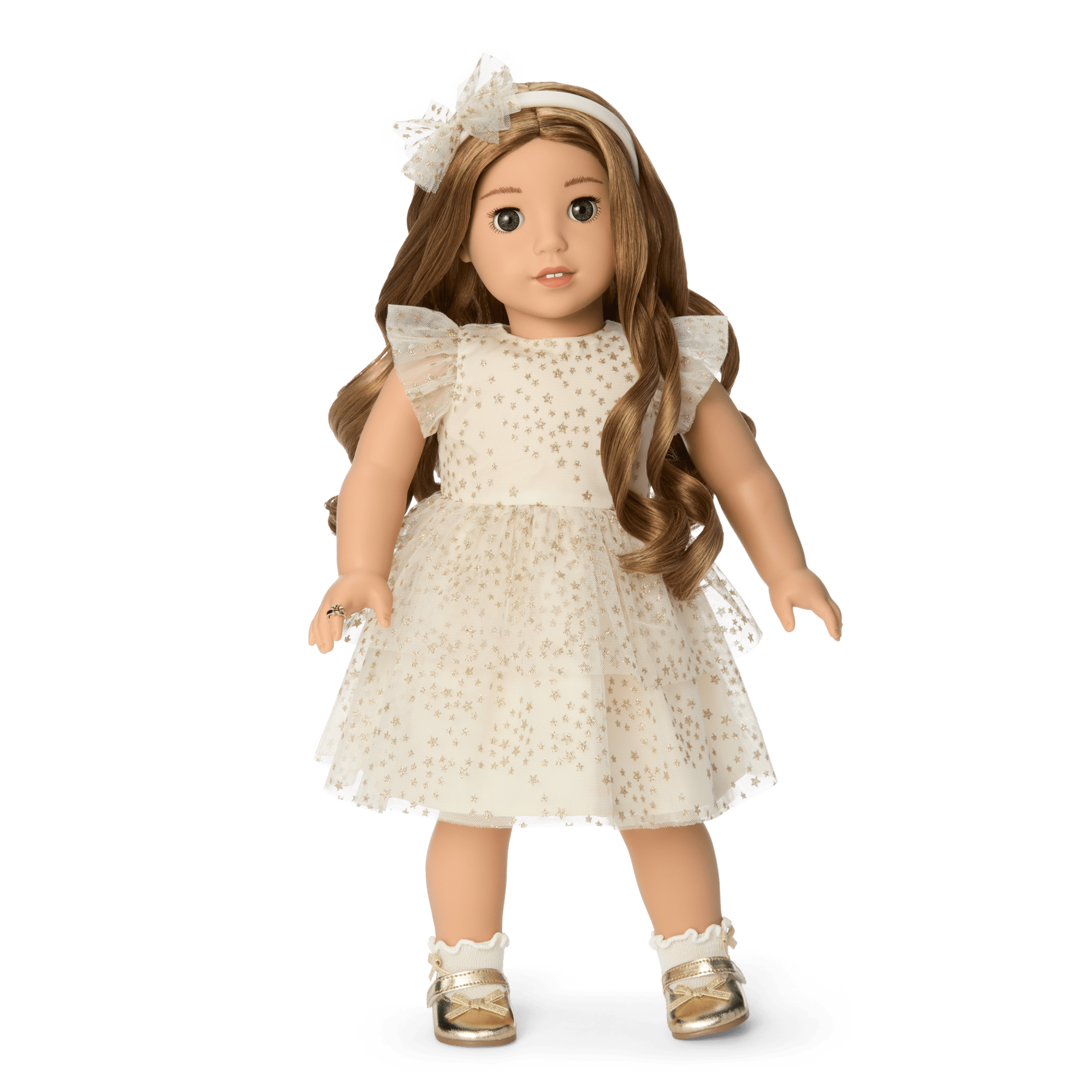 American Girl X Janie And Jack Celebration Dress & Jacket Outfit For 18-Inch Dolls - Image 2