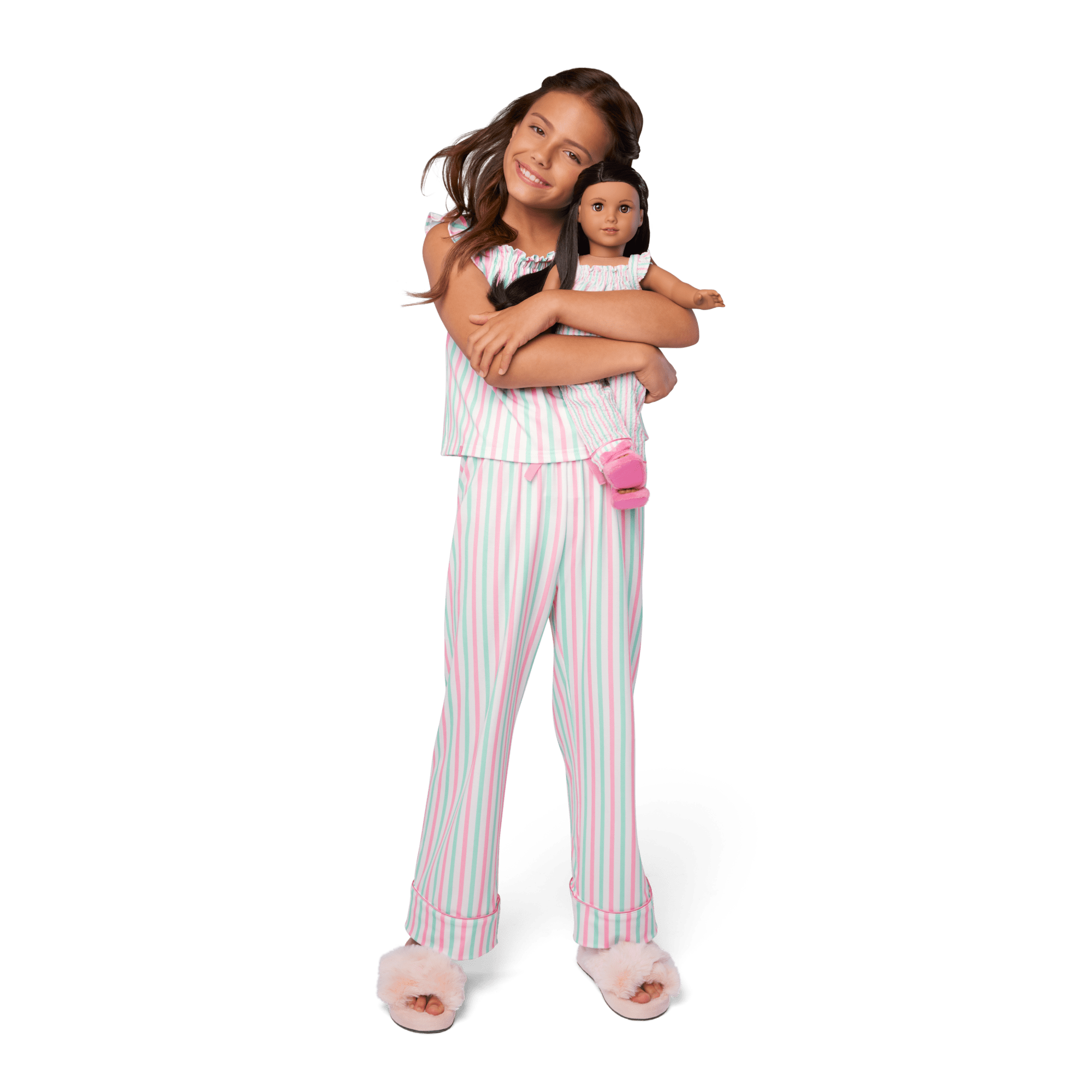 Raquel's Coastal Stripes Pajamas For Girls (Girl Of The Year 2026) - Image 6