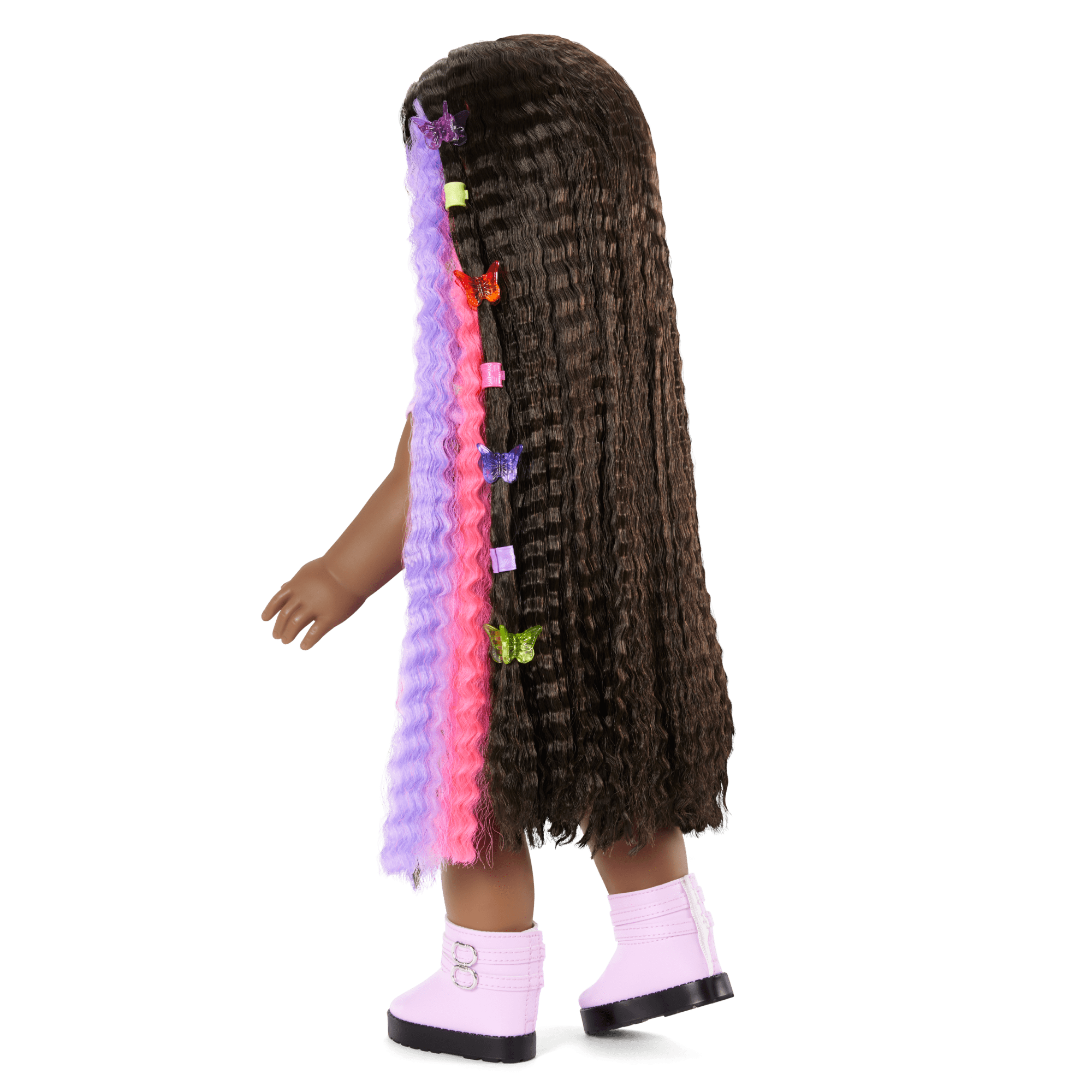 Long Hair Looks By Truly Me 18-Inch Doll #135 & Hair Accessories - Image 6