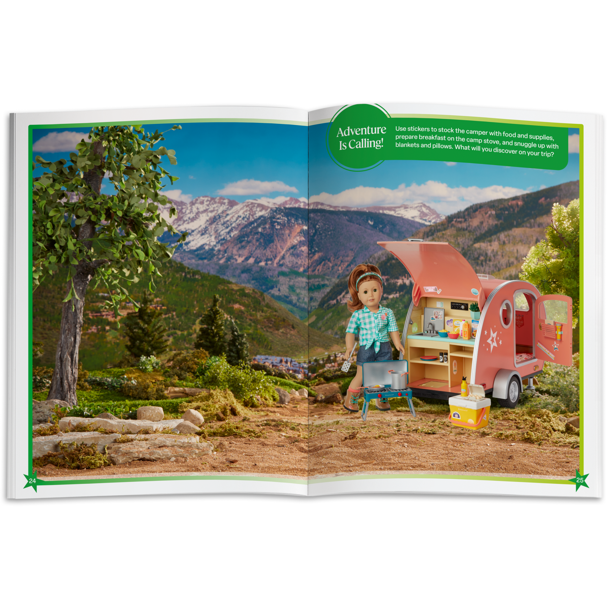 American Girl Create Your World Sticker Book - Image 4