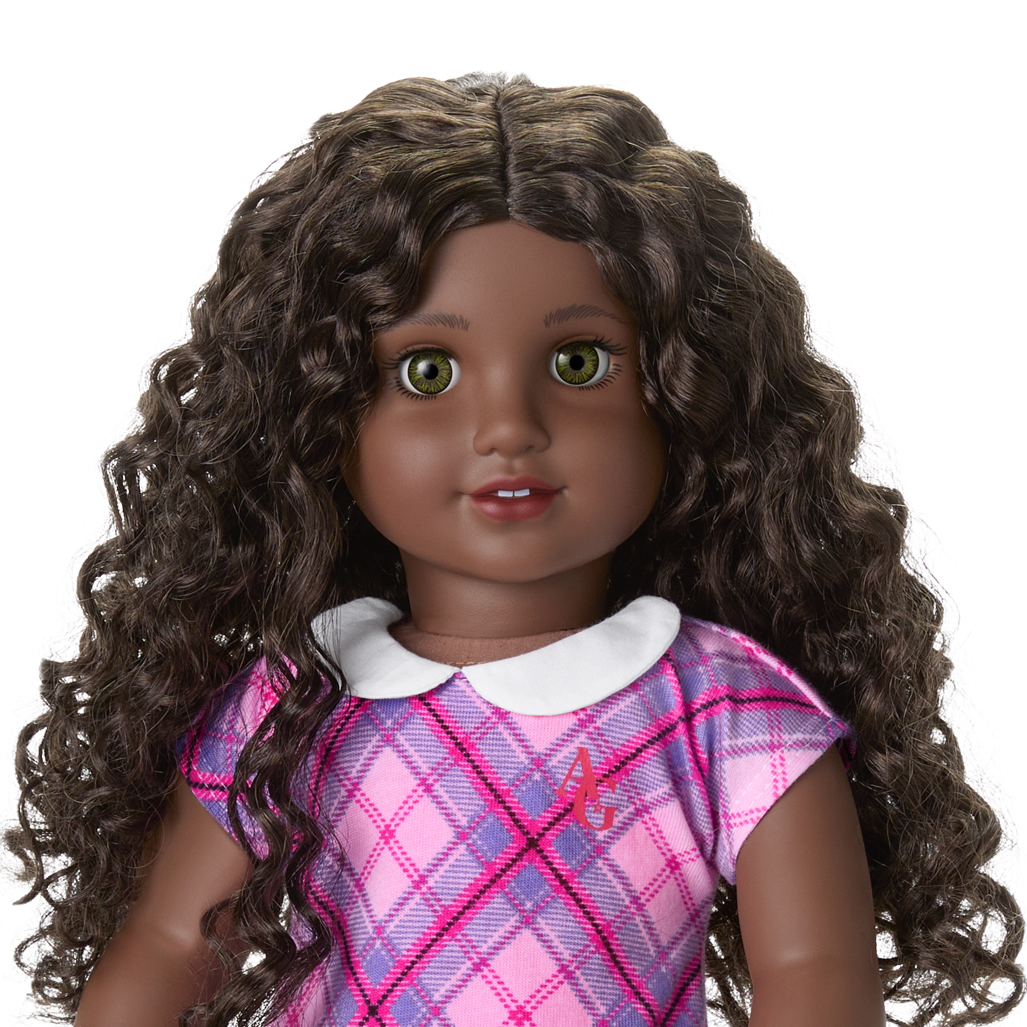 Truly Me 18-Inch Doll #127 With Curly Dark-Brown Hair - Image 3