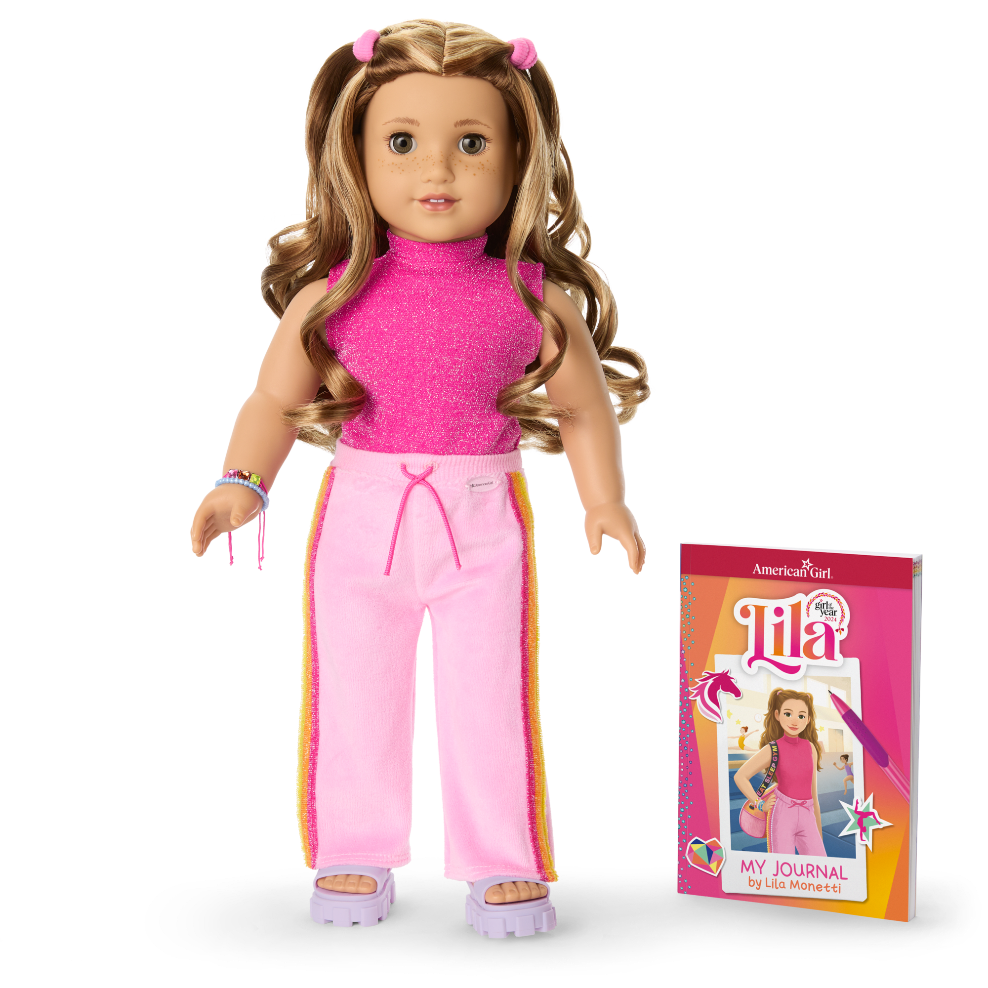 Lila 18-Inch Doll & Journal (Girl Of The Year 2024)