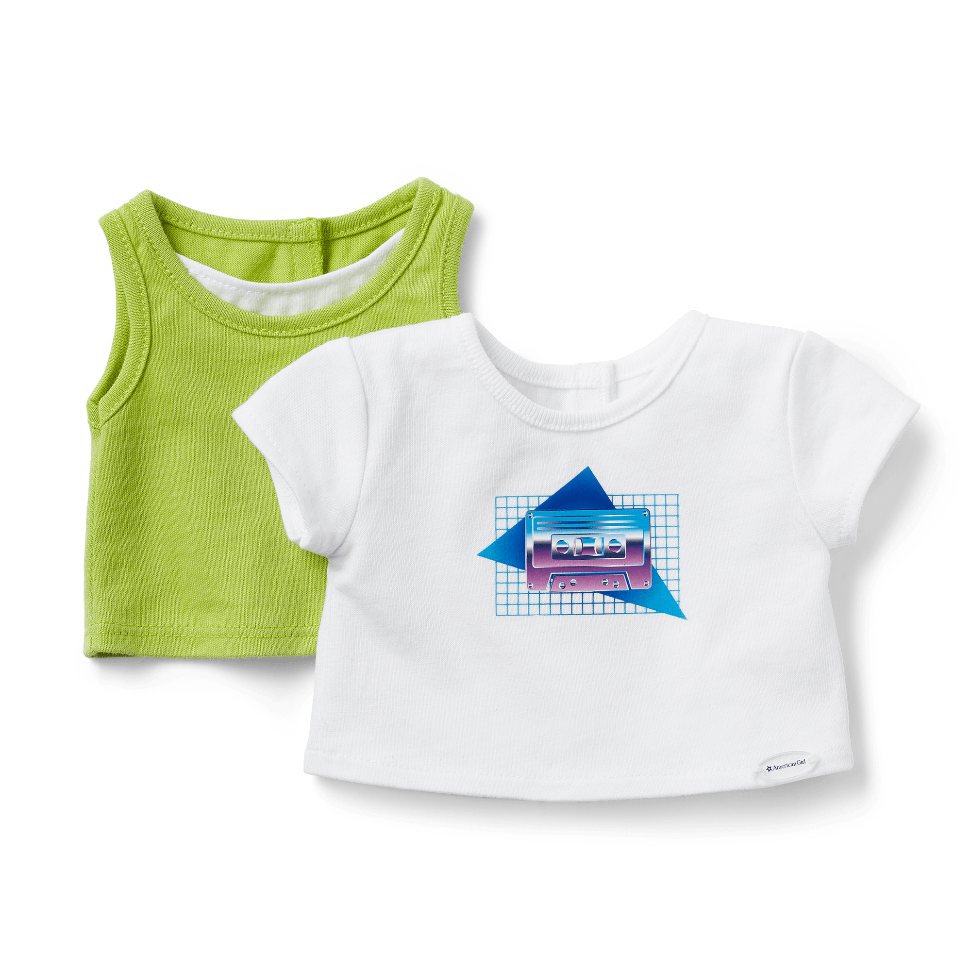 Courtney's T-Shirt & Tank Set For 18-Inch Dolls (Historical Characters)