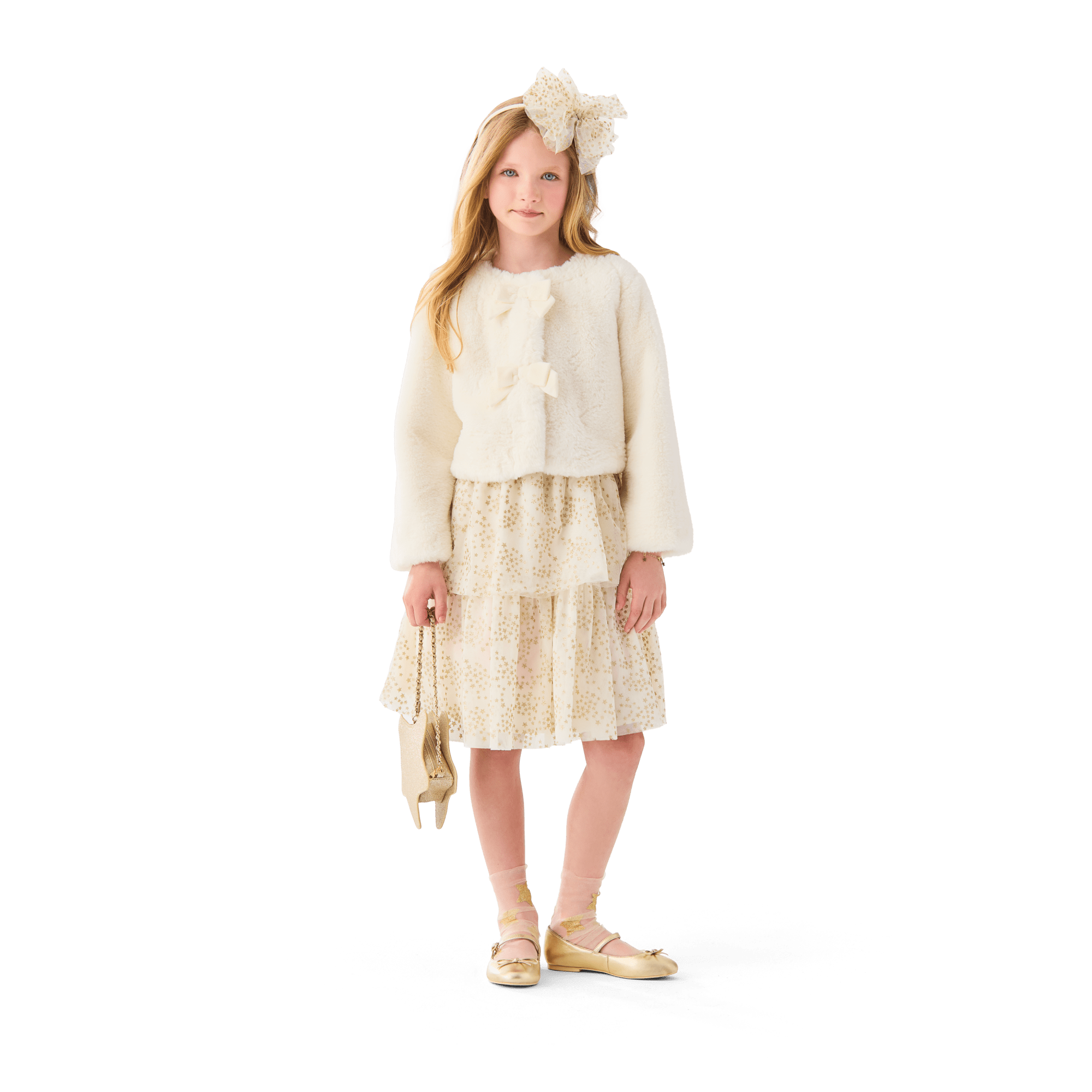 American Girl X Janie And Jack Tied With Bows Jacket For Girls - Image 4