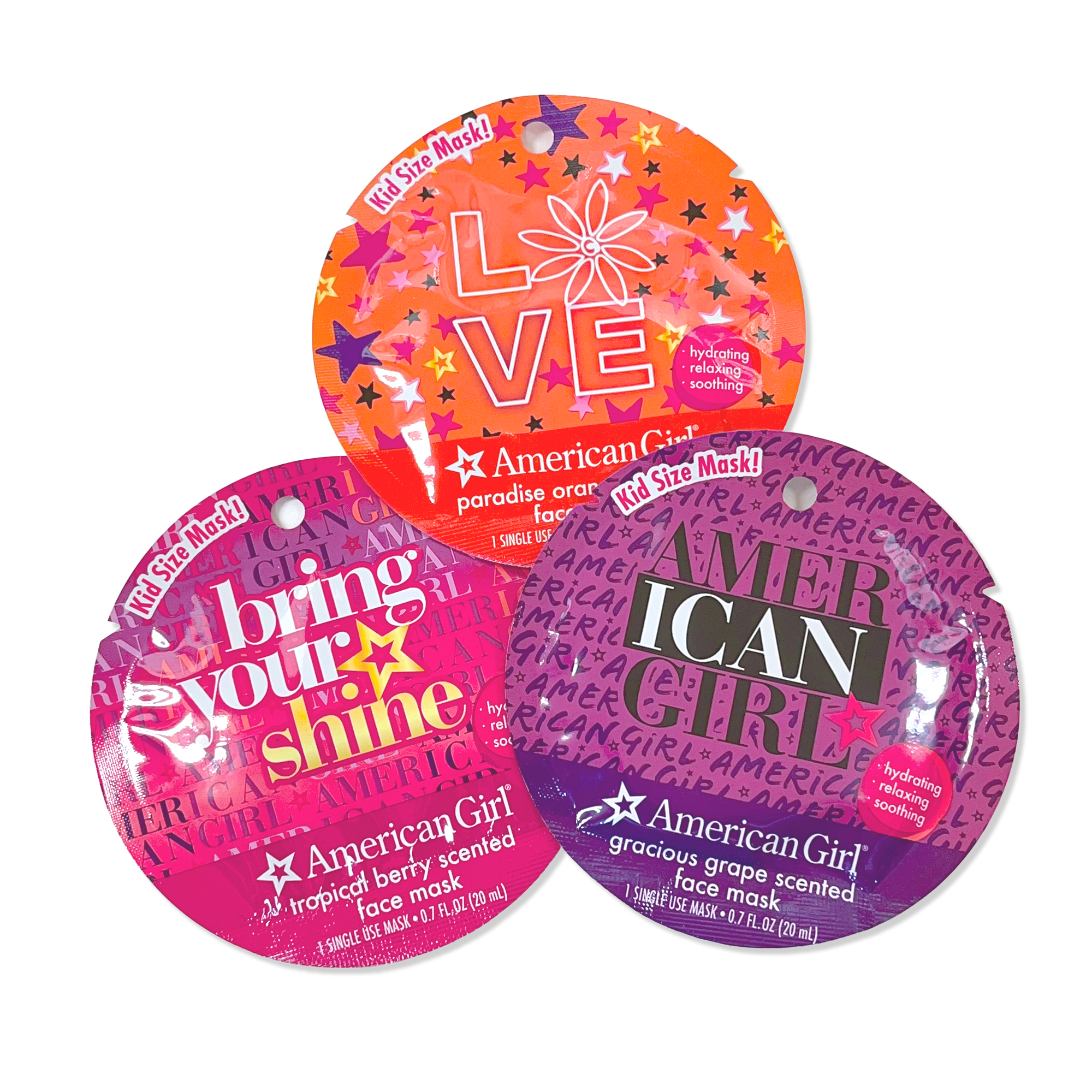 Scented Spa Mask 3-Pack For Girls