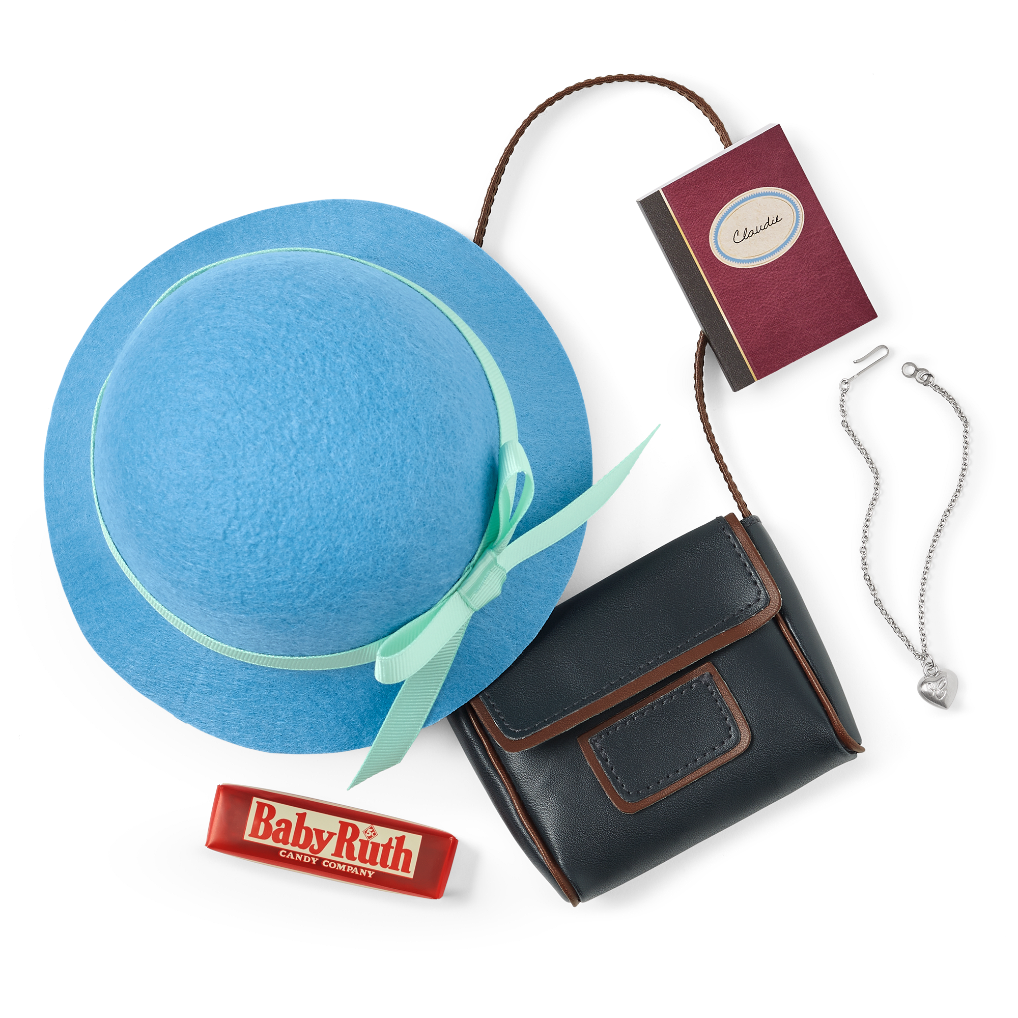 Claudie Wells 18-Inch Doll, Book, Accessories & Dog (Historical Characters) - Image 5