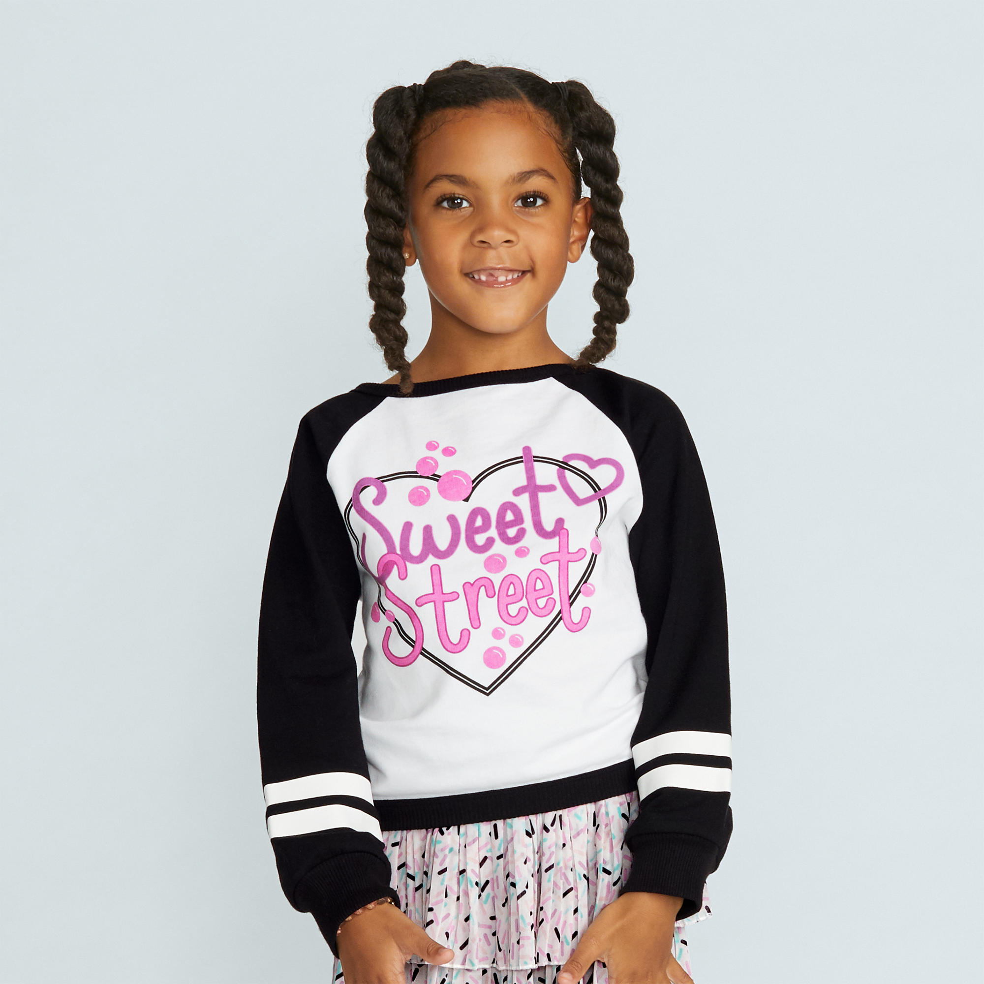 Sweet Street Sweatshirt For Girls - Image 2