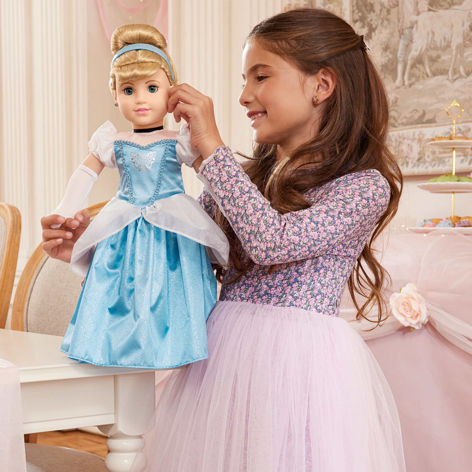 American Girl Disney Princess Cinderella Doll Story Bundle - Image 11