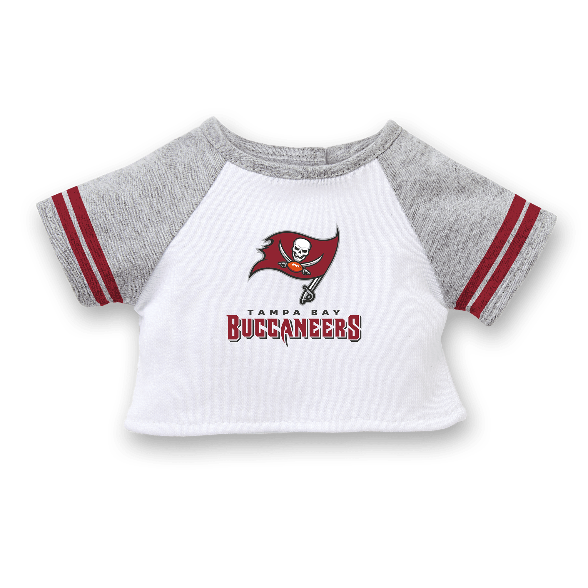 American Girl X Nfl Tampa Bay Buccaneers Fan Tee For 18-Inch Dolls