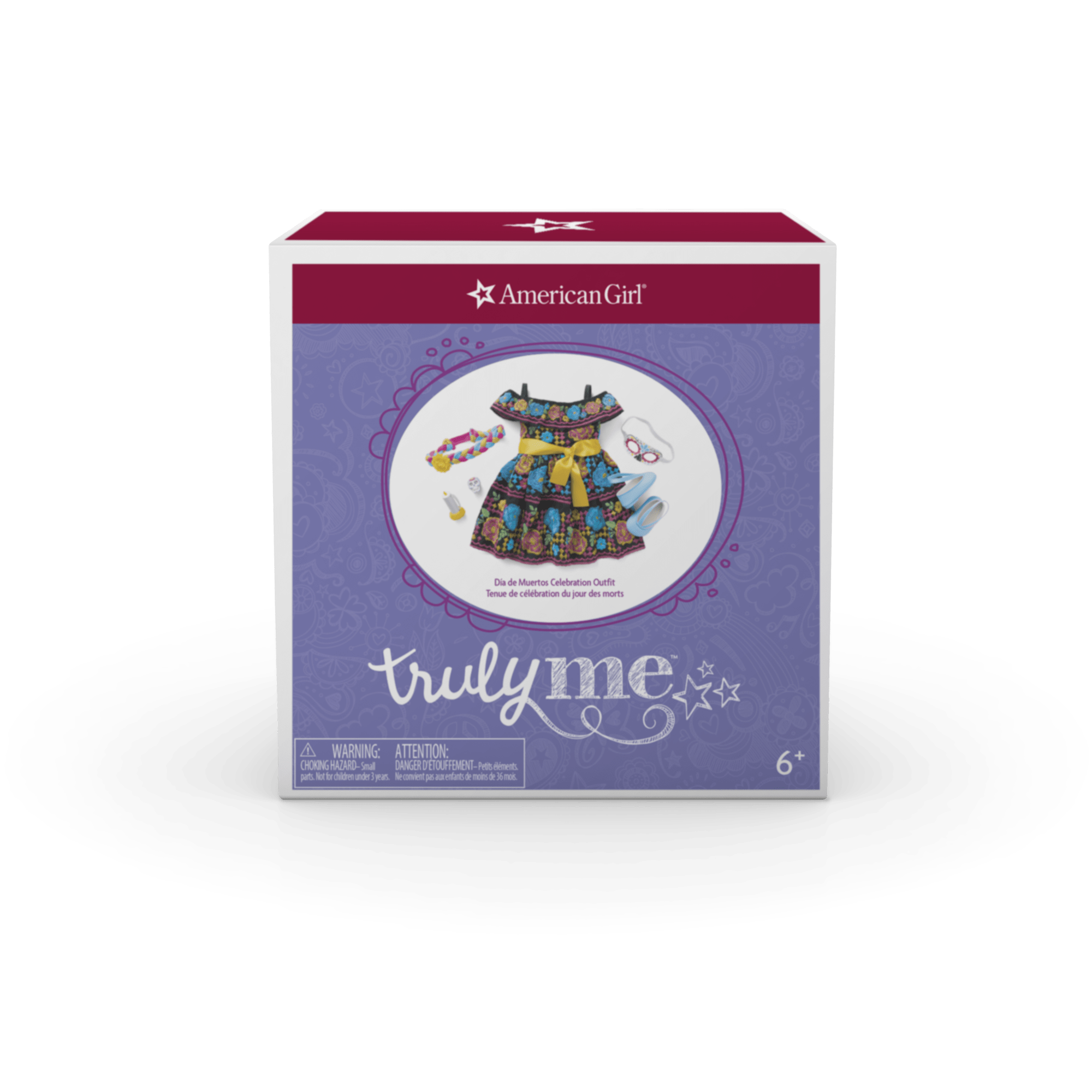 DíA De Muertos Celebration Outfit For 18-Inch Dolls - Image 9