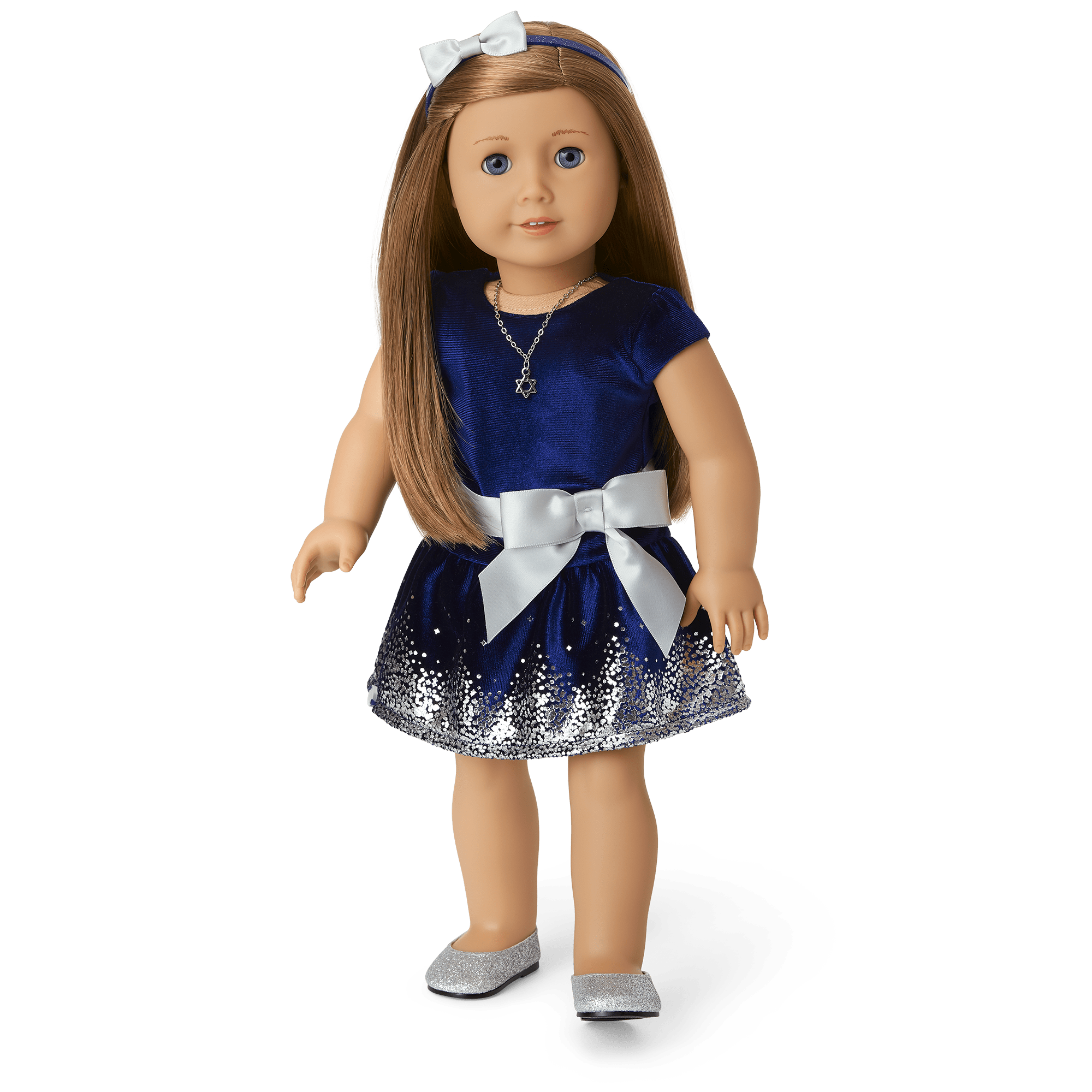 Hanukkah Celebration Outfit For 18-Inch Dolls - Image 2