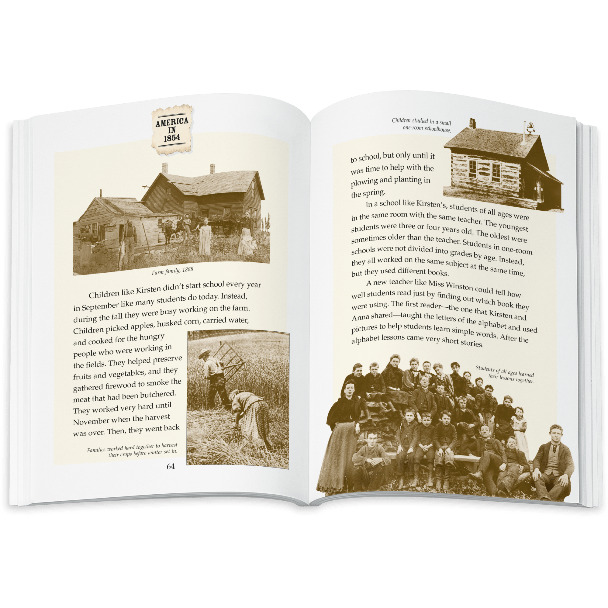 Kirsten's School Outfit & Book (Historical Characters) - Image 12