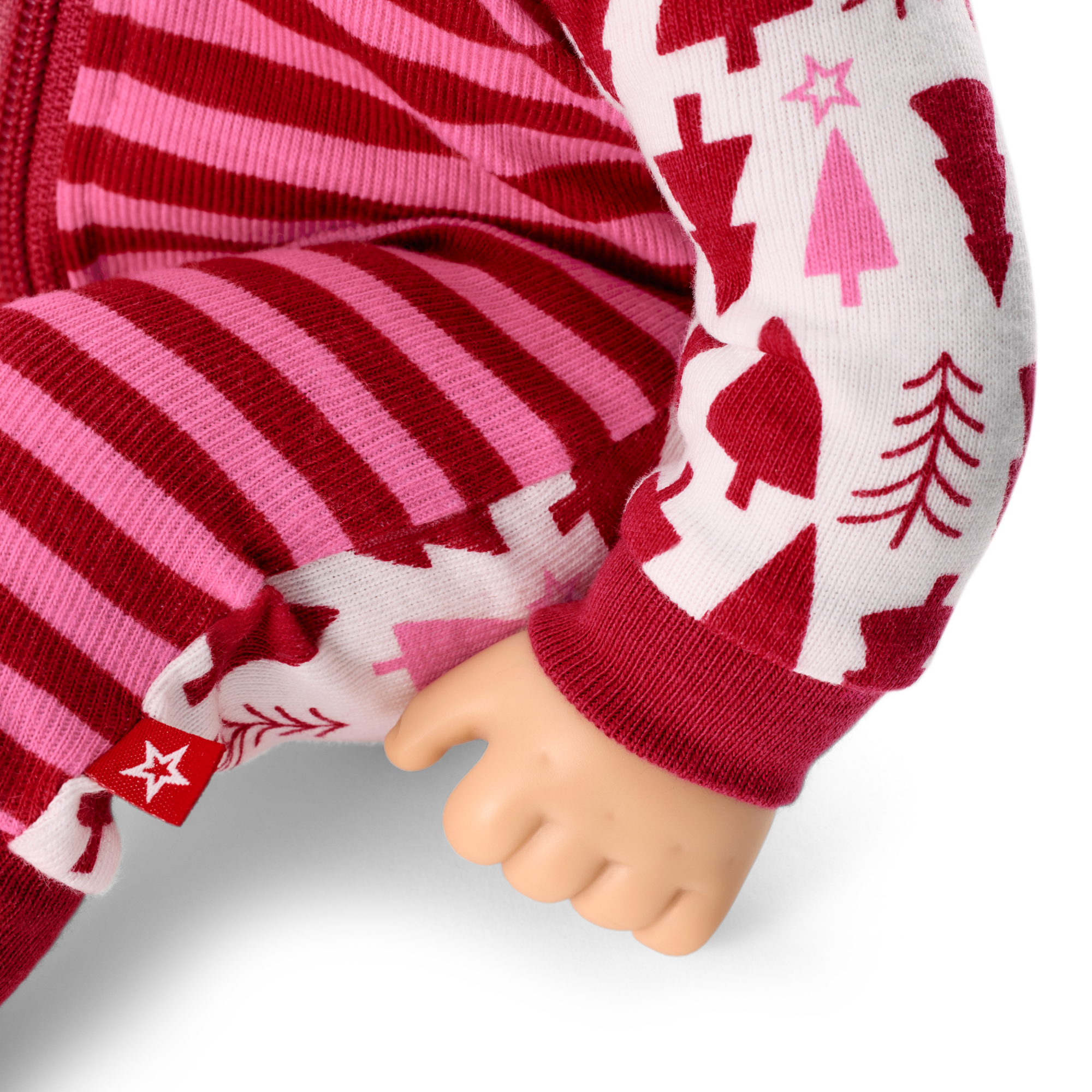American Girl X Hanna Andersson Holiday Treetops Pajamas For Little Girls & Bitty Baby Dolls - Image 7