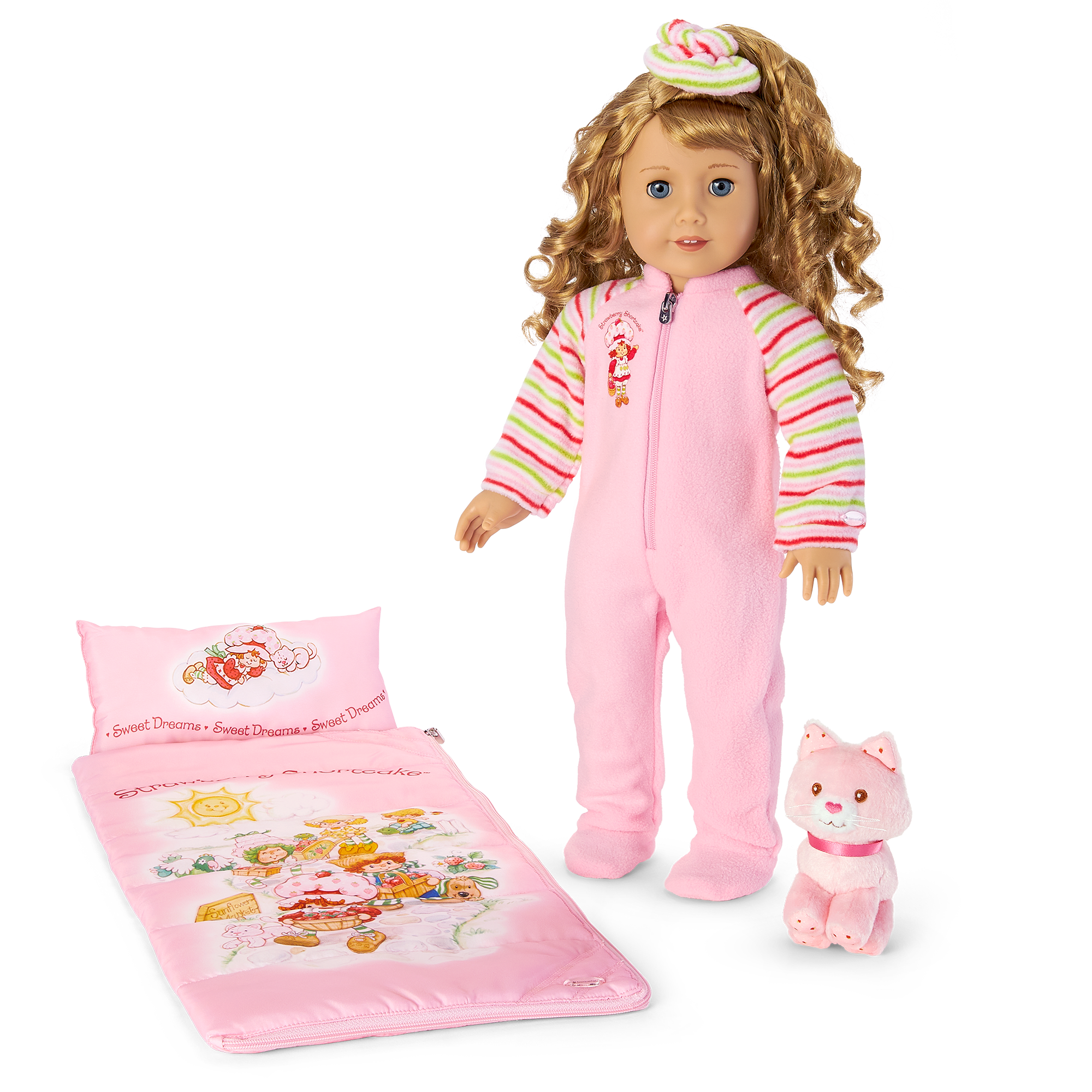 Courtney's Strawberry Shortcake Sleepover Bundle (Historical Characters) - Image 2