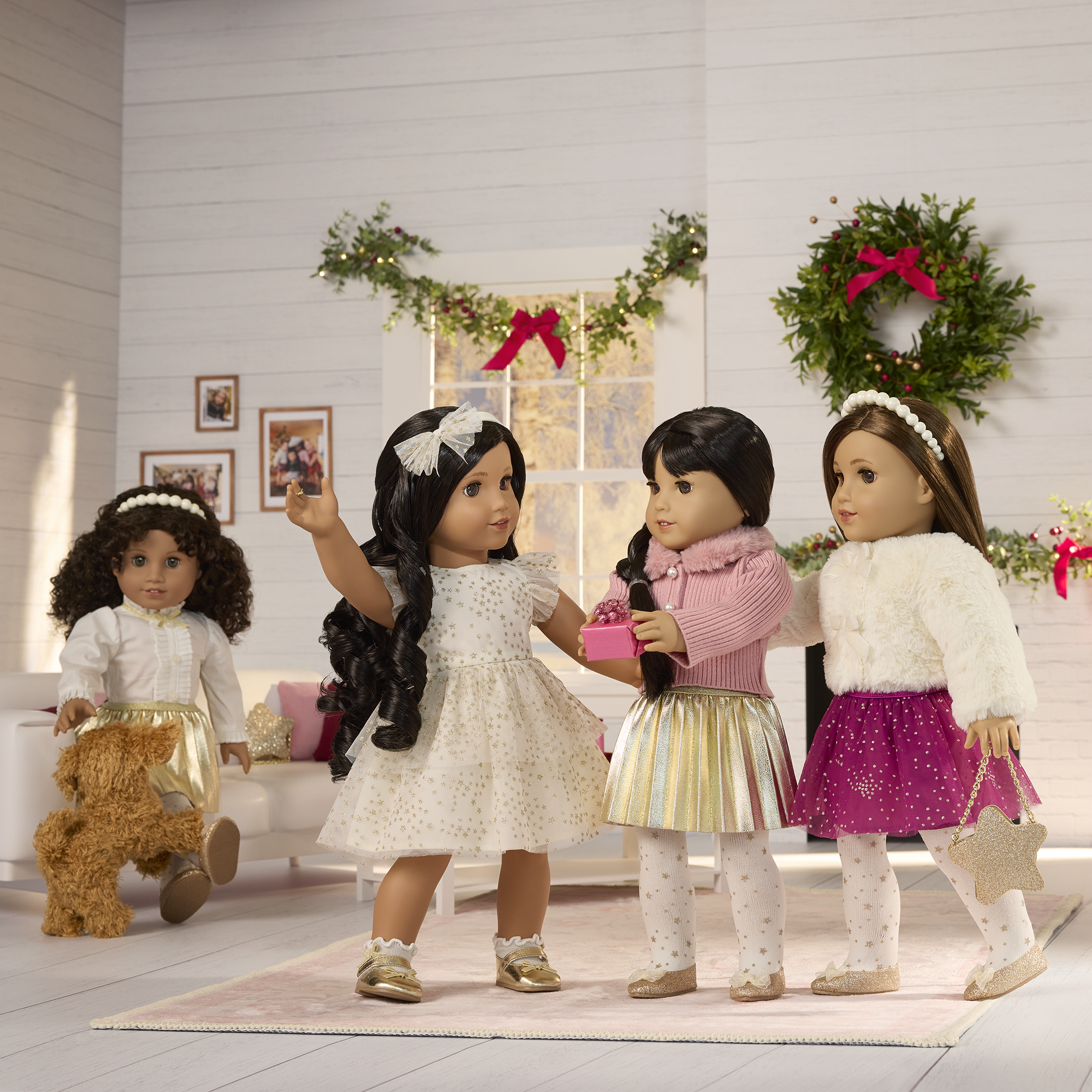 American Girl X Janie And Jack Tied With Bows Jacket For 18-Inch Dolls - Image 5