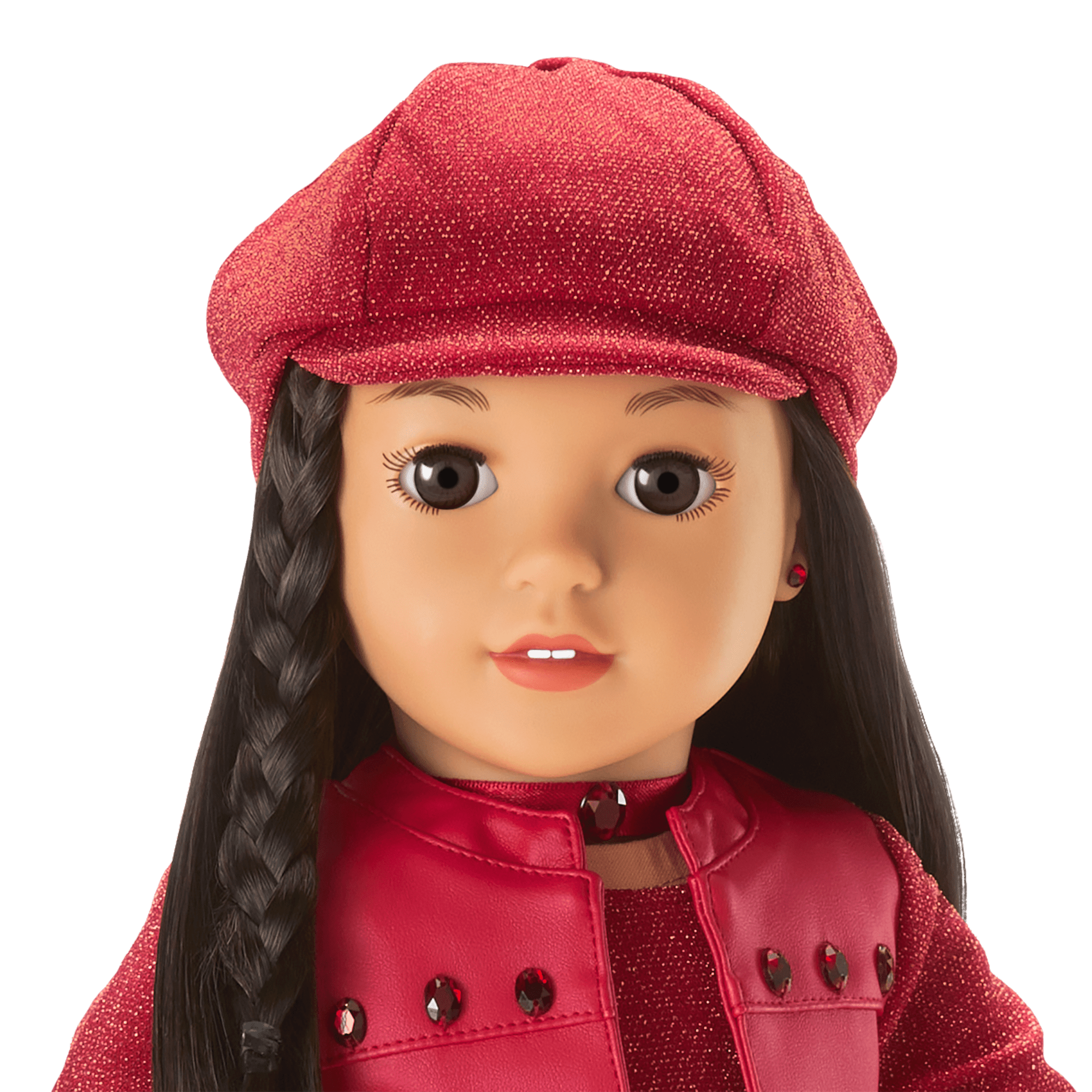 January Gorgeous Garnet Outfit For 18-Inch Dolls - Image 4