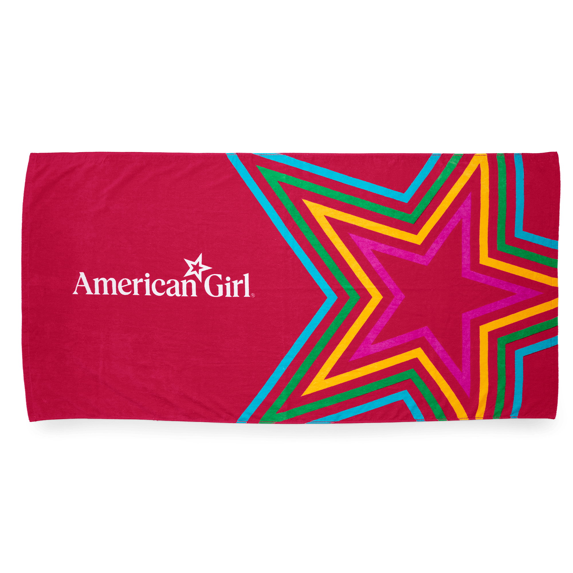 American Girl Beach Towel - Image 2