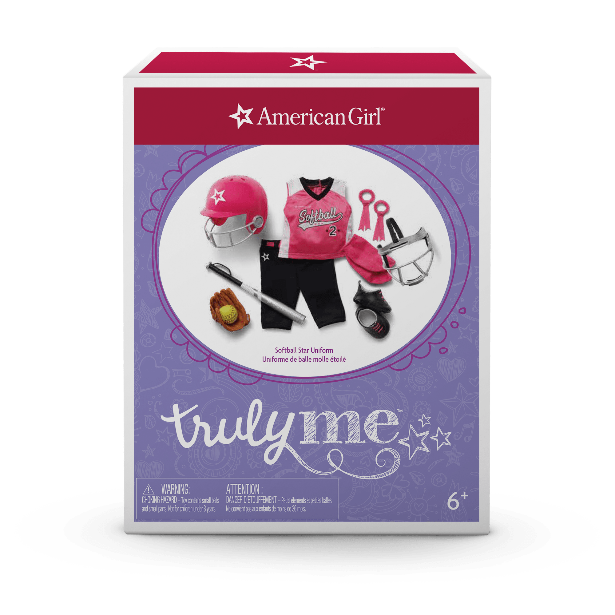 Softball Star Uniform For 18-Inch Dolls - Image 7