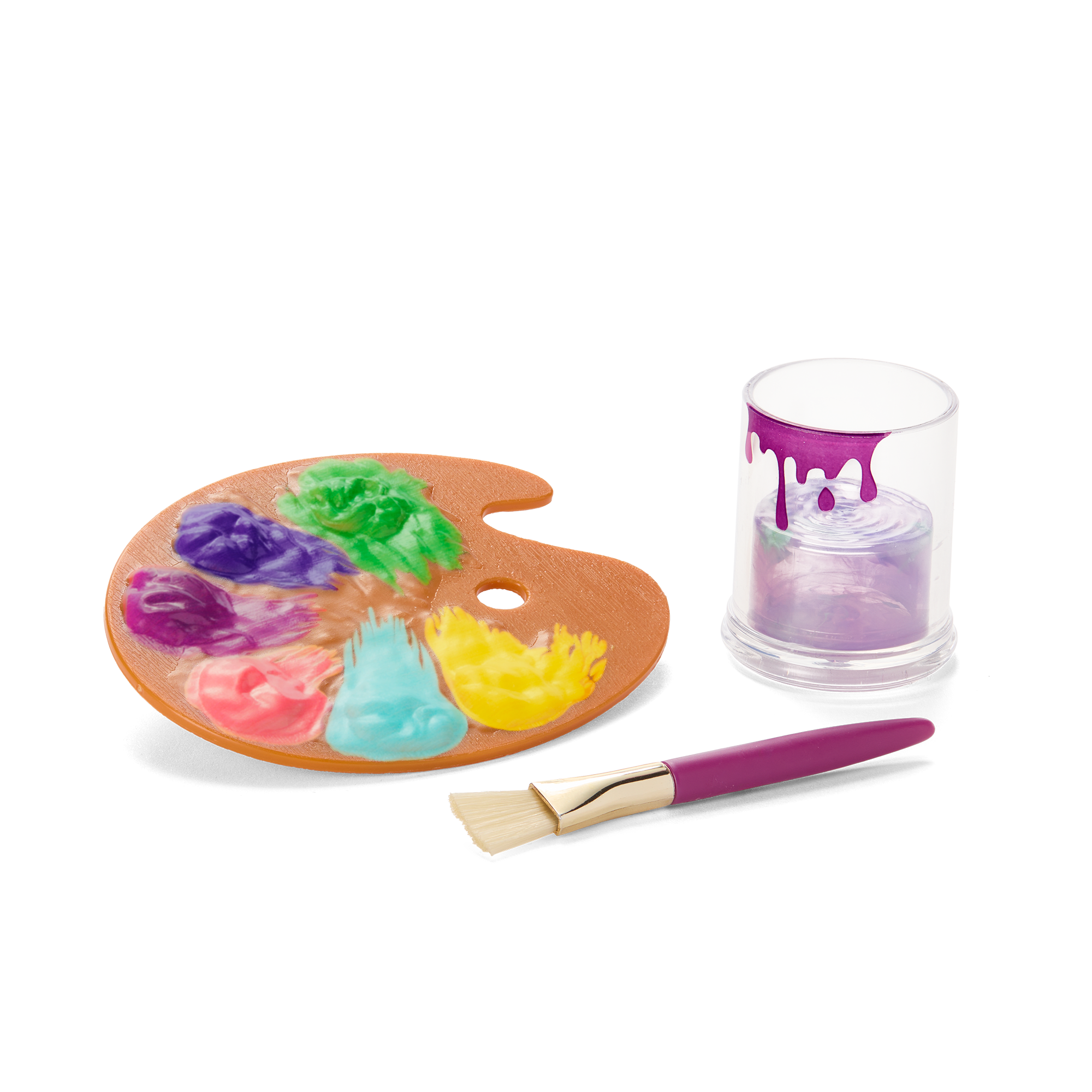 American Girl Disney Princess Rapunzel Painting Accessories & Pascal For 18-Inch Dolls - Image 5