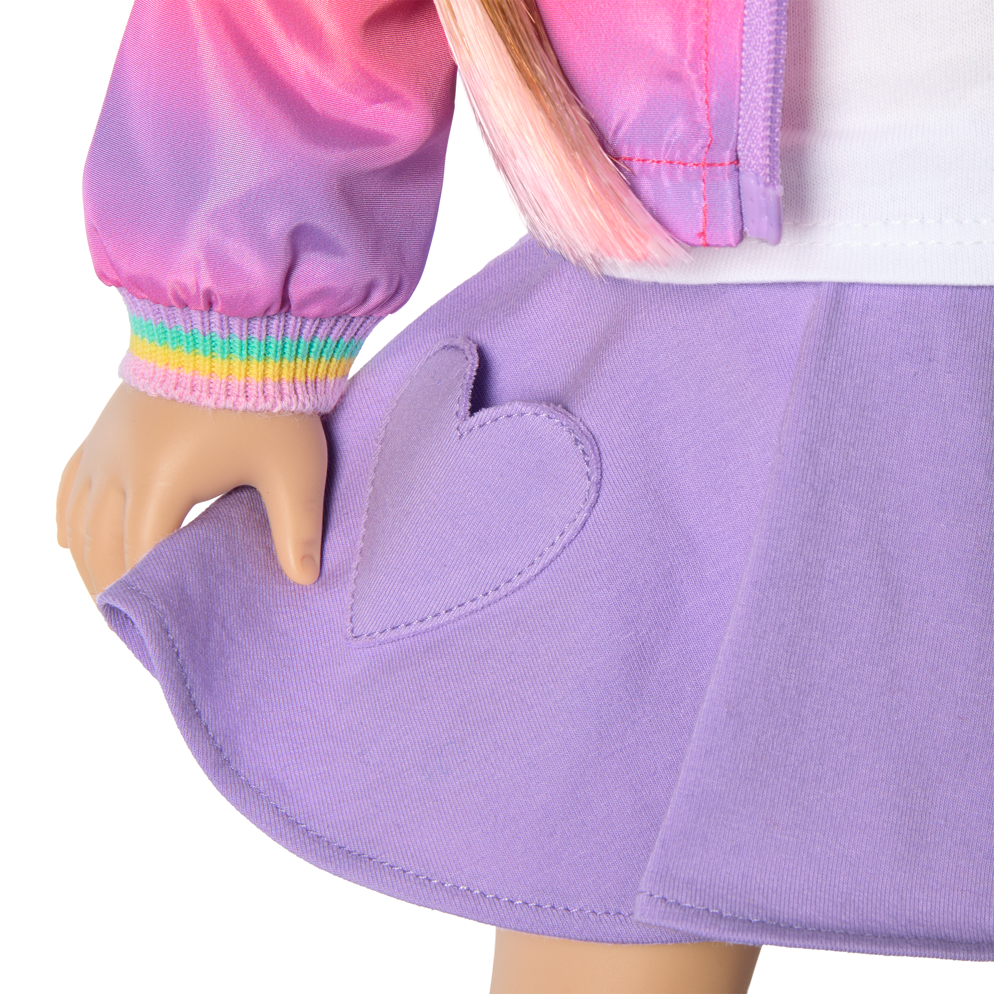 Summer's Waggy Pup Tails Outfit For 18-Inch Dolls (Girl Of The Year 2025) - Image 6