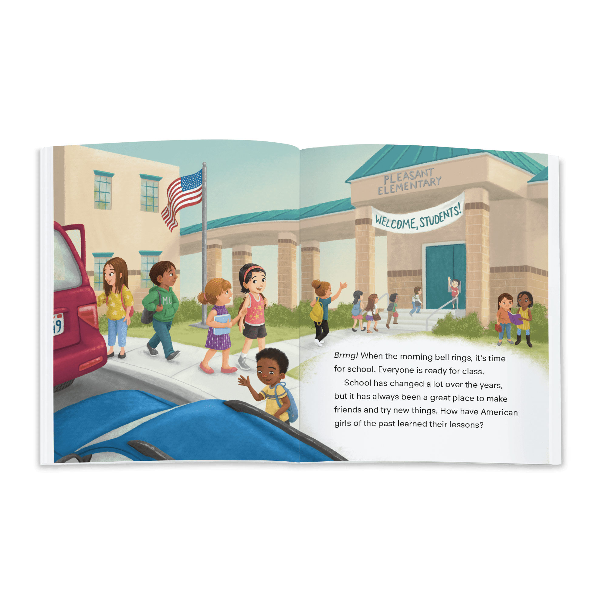 Little Golden Book: Time For School! (Historical Characters) - Image 2