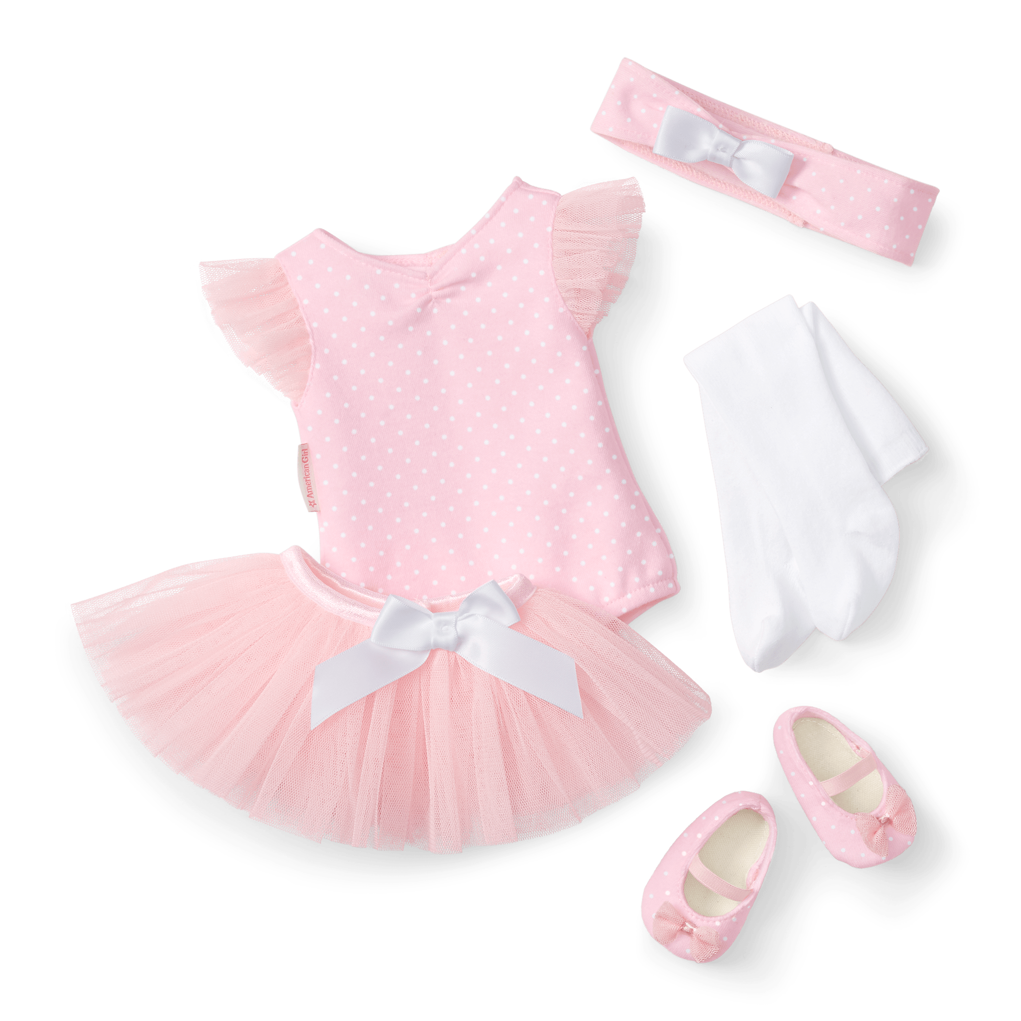 Bitty's Ballerina Outfit For Little Girls & Bitty Baby Dolls - Image 10