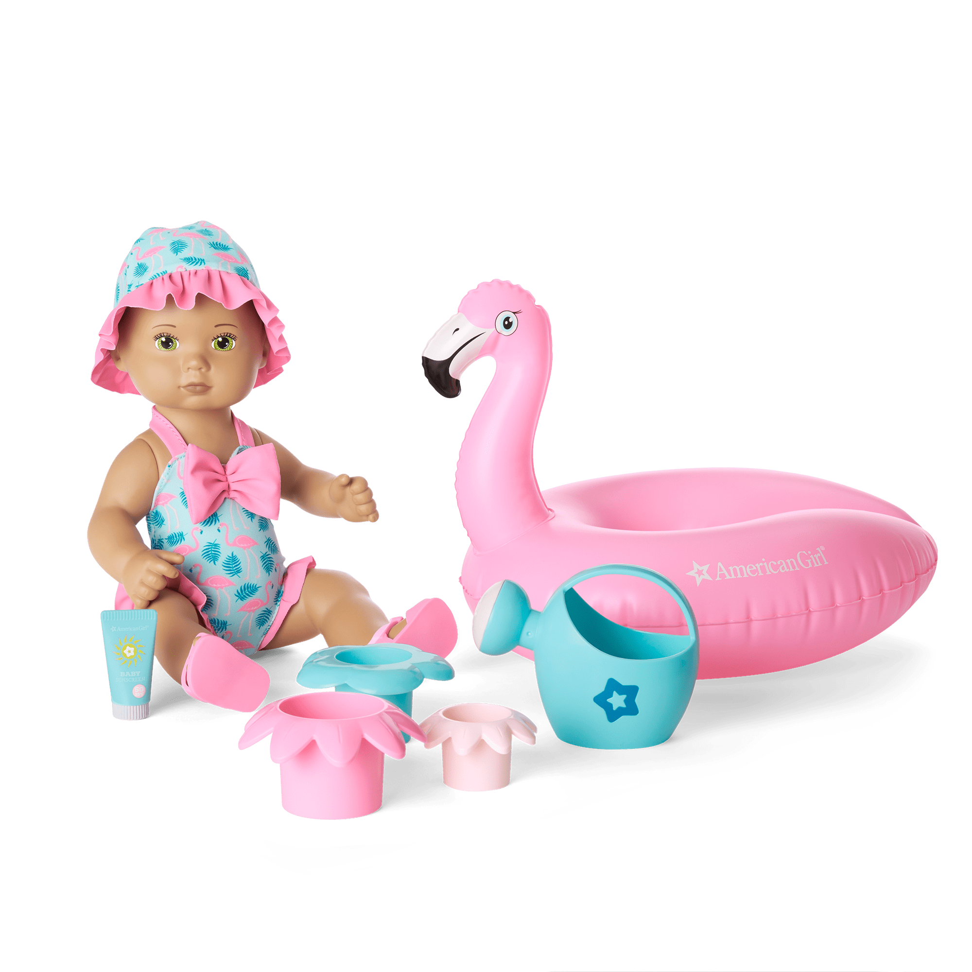 Flamingo Fun Play Set (Bitty Baby Splash)