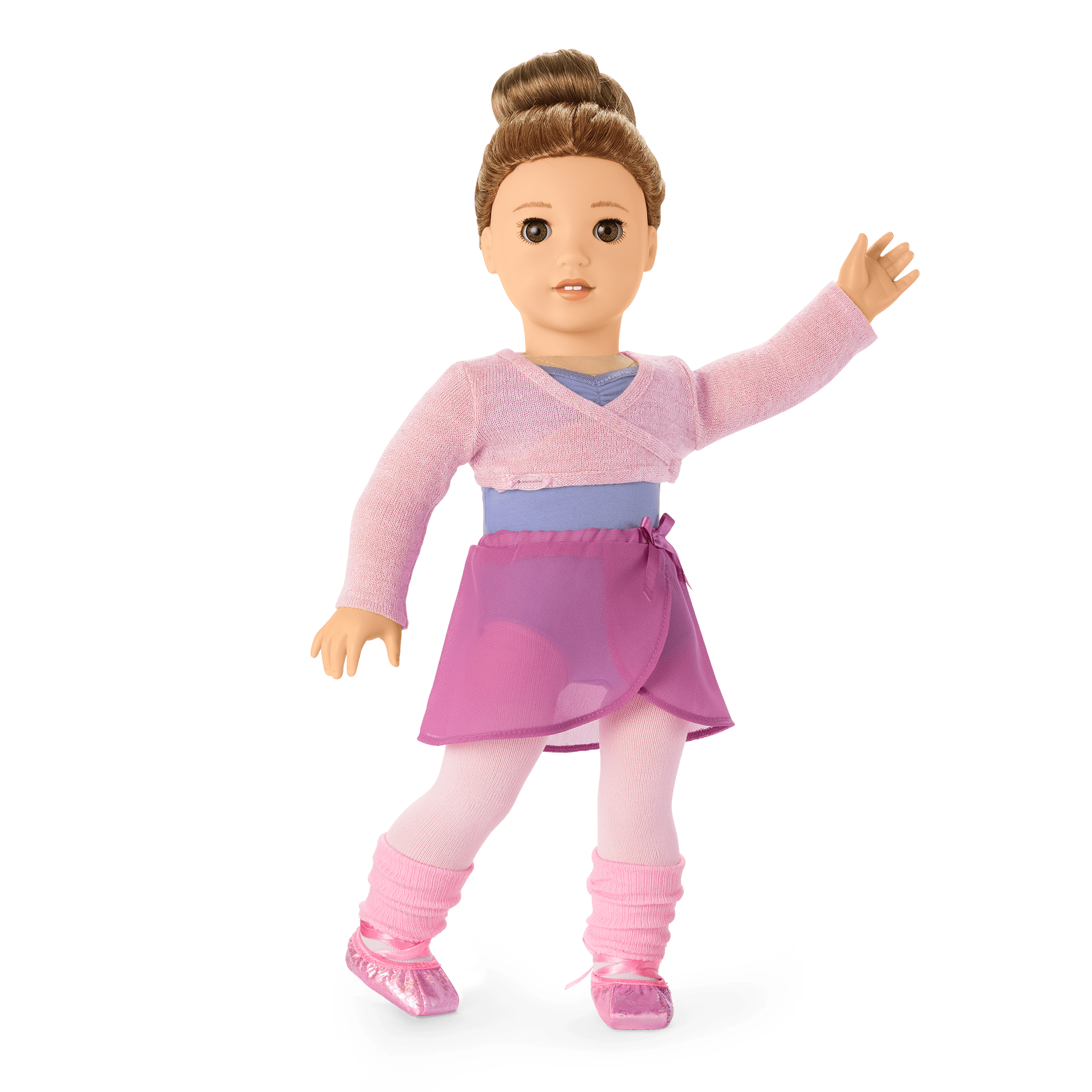 Plié Away Ballet Practice Outfit For 18-Inch Dolls - Image 2