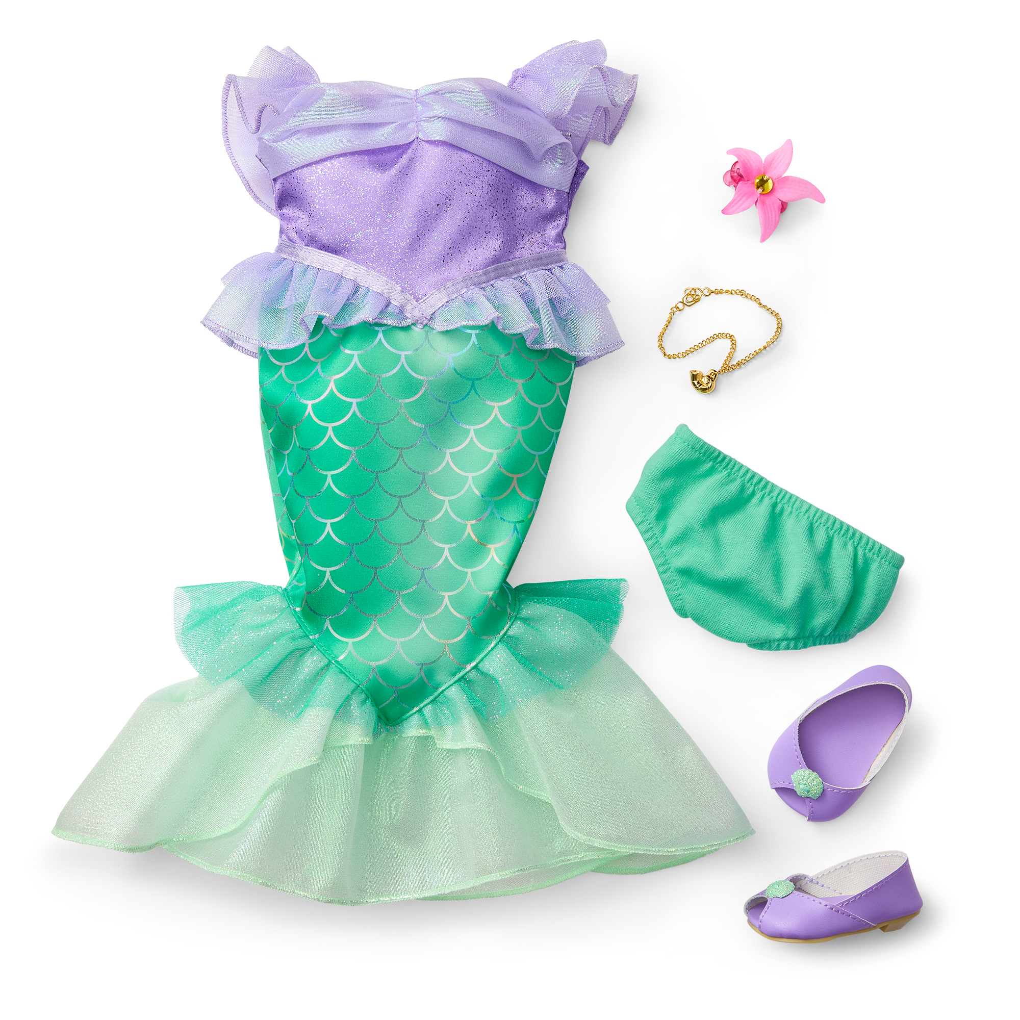 American Girl Disney Princess Ariel 18-Inch Doll - Image 7