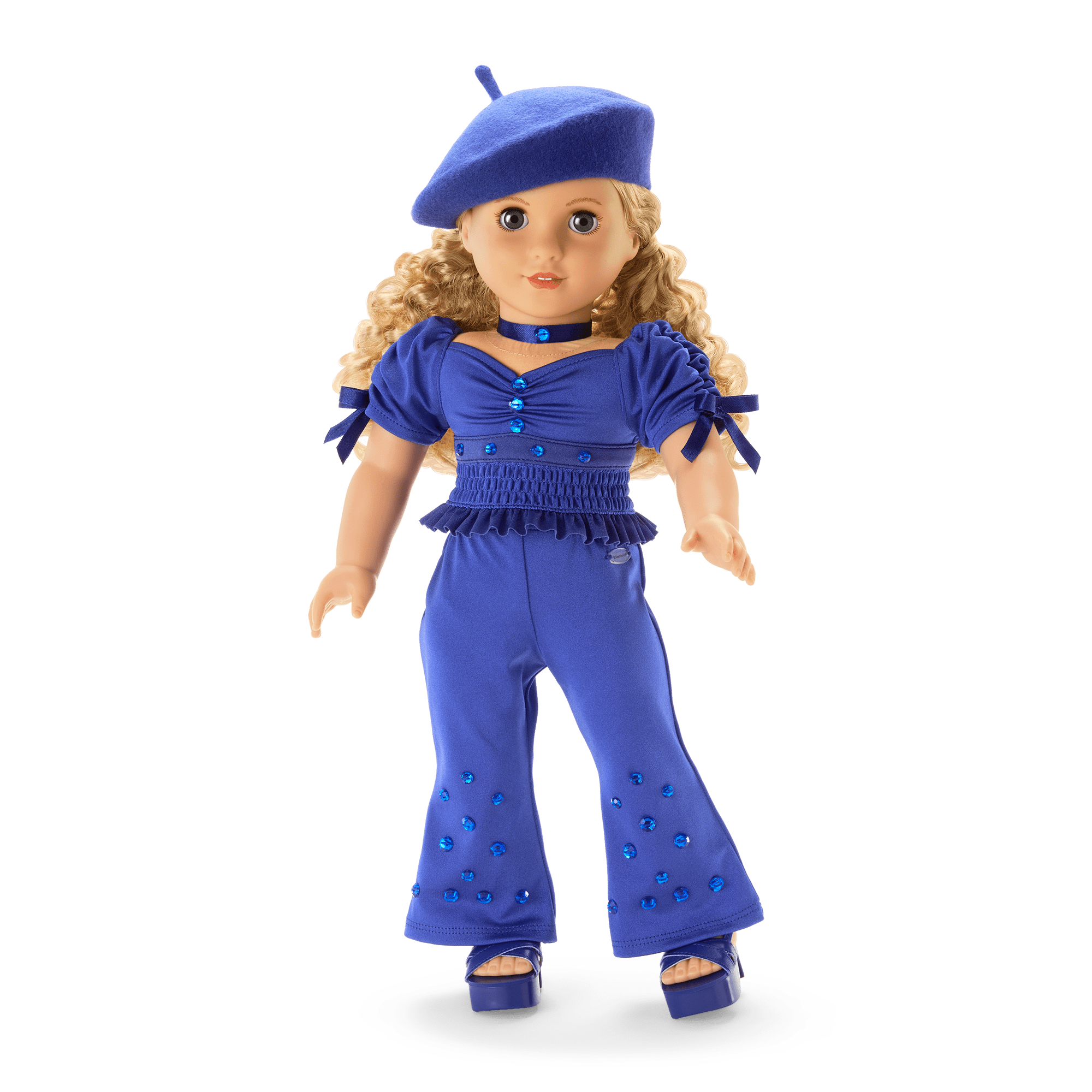 September Sparkling Sapphire Outfit For 18-Inch Dolls - Image 2