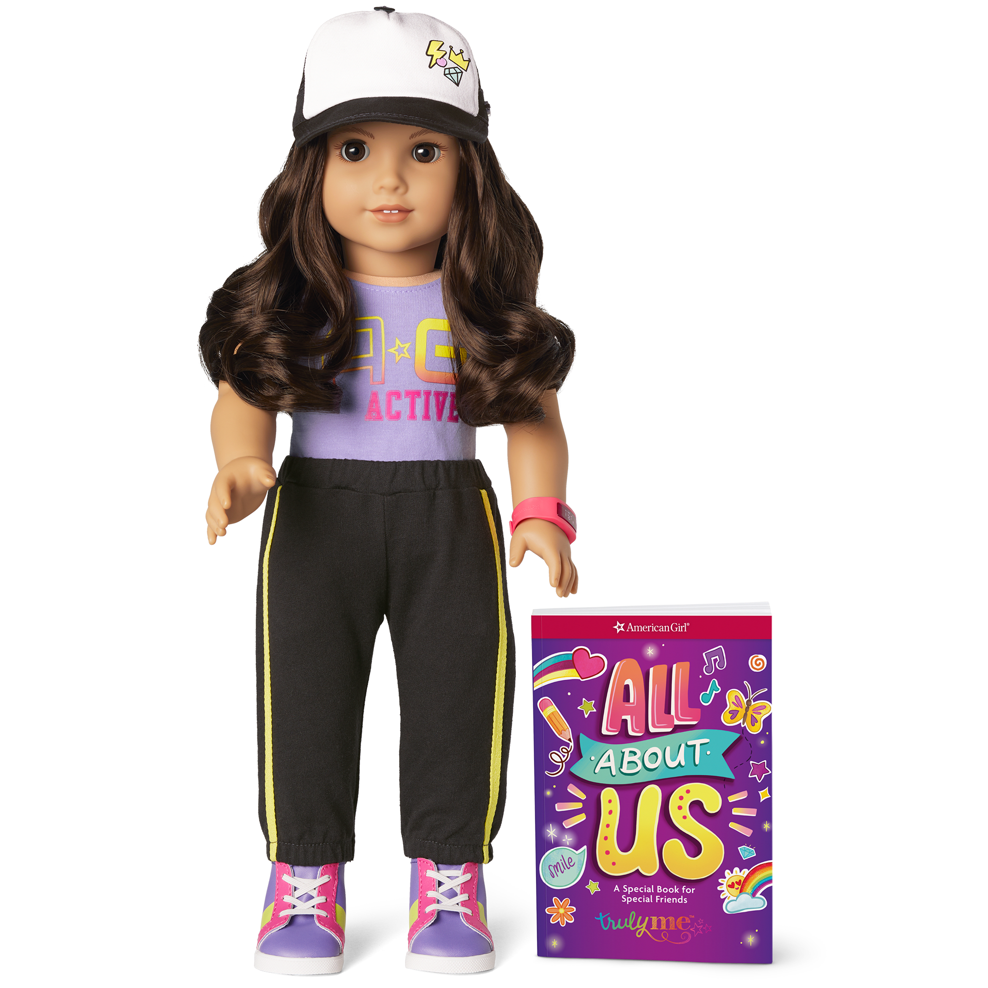 Truly Me 18-Inch Doll #121 + Show Your Sporty Side Accessories