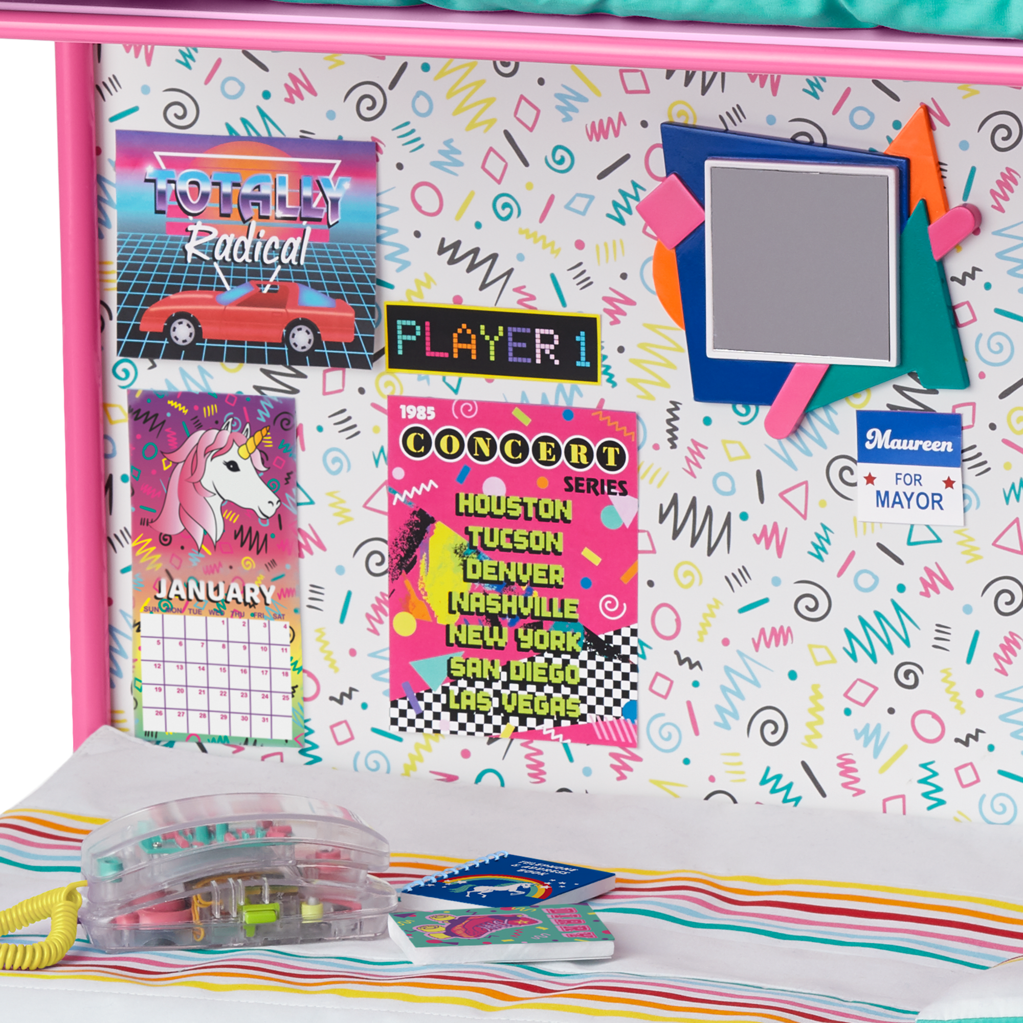 Courtney's Bedroom Set For 18-Inch Dolls (Historical Characters) - Image 4