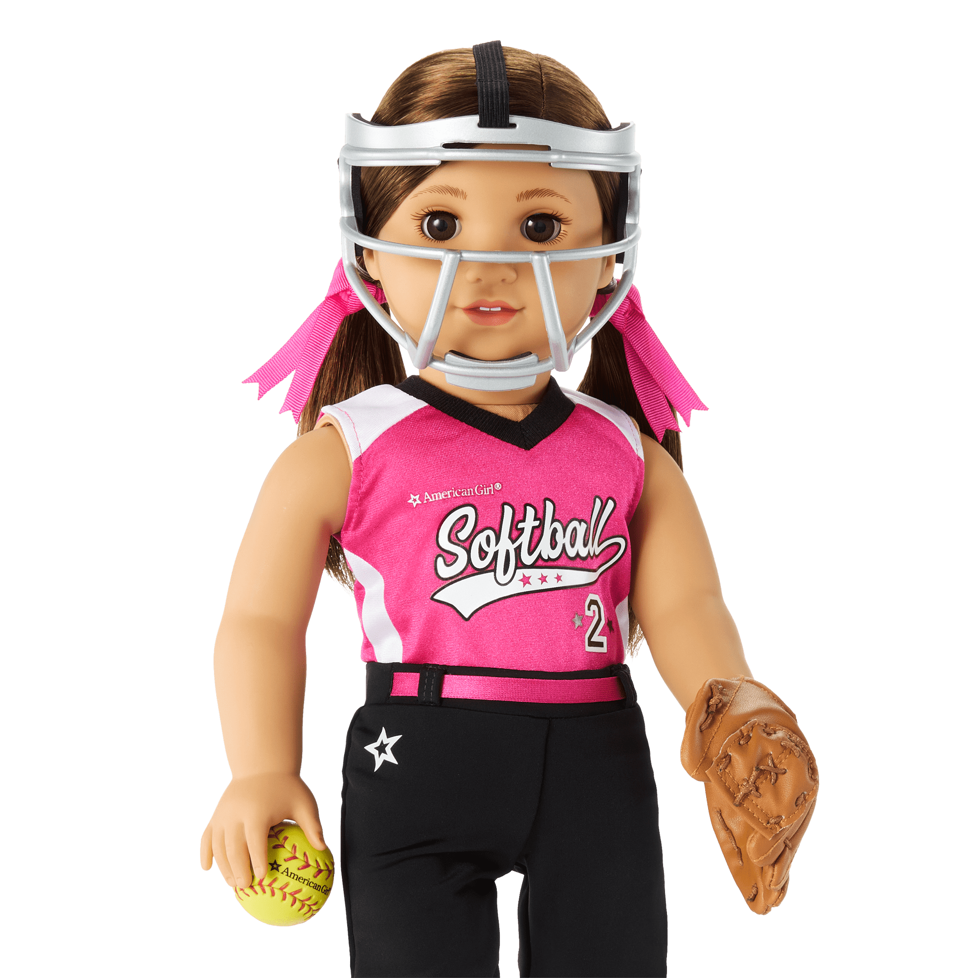 Softball Star Uniform For 18-Inch Dolls - Image 4
