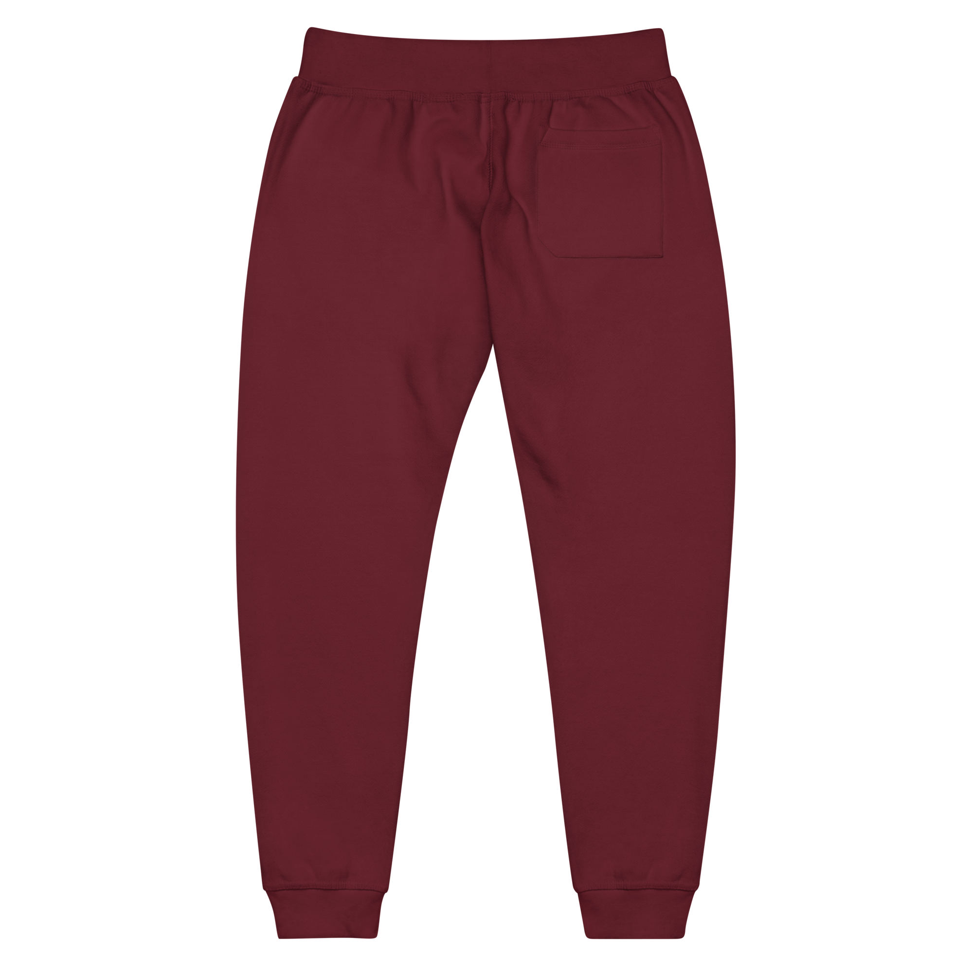 American Girl Burgundy Fleece Sweatpants For Adults - Image 2