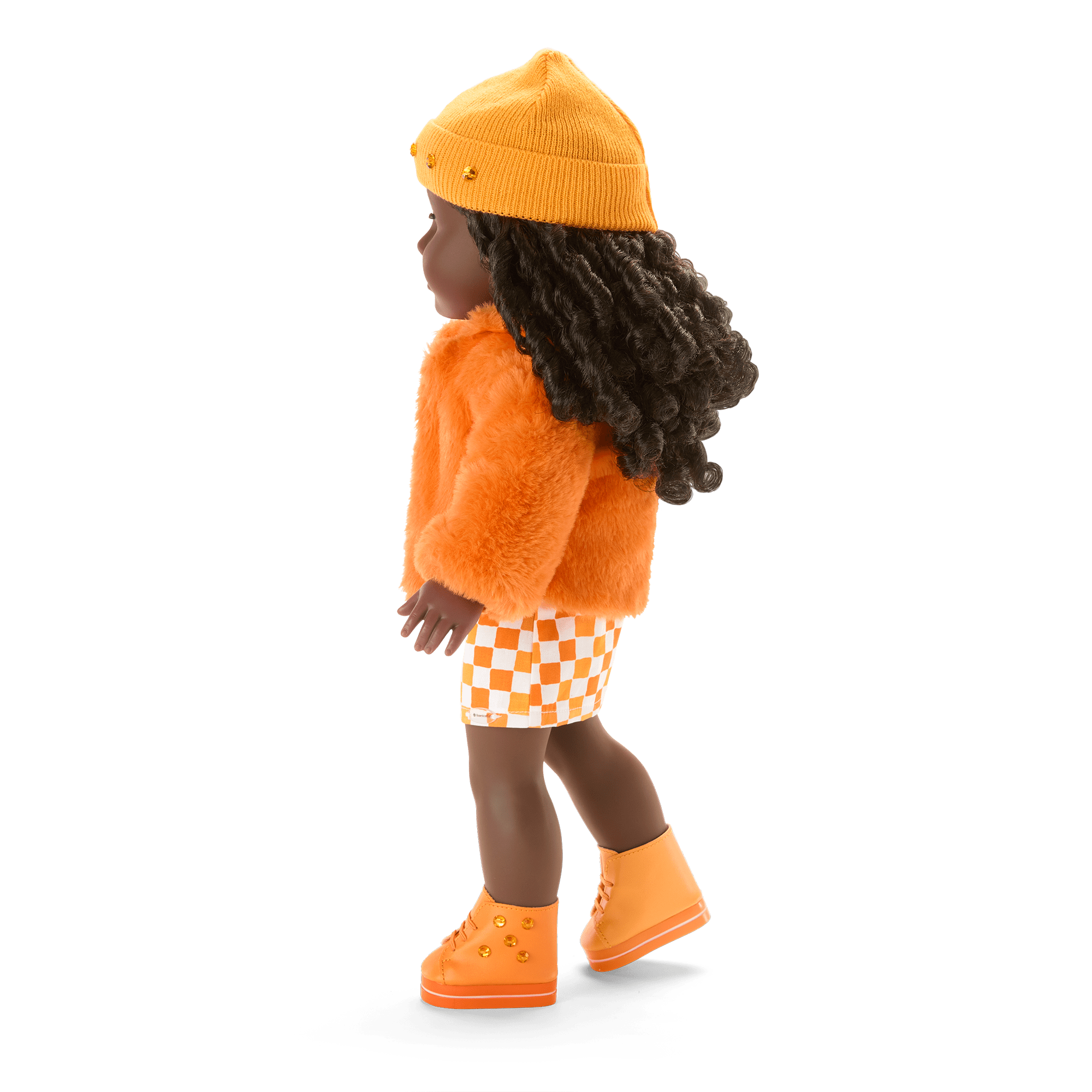 November Shimmering Citrine Outfit For 18-Inch Dolls - Image 3