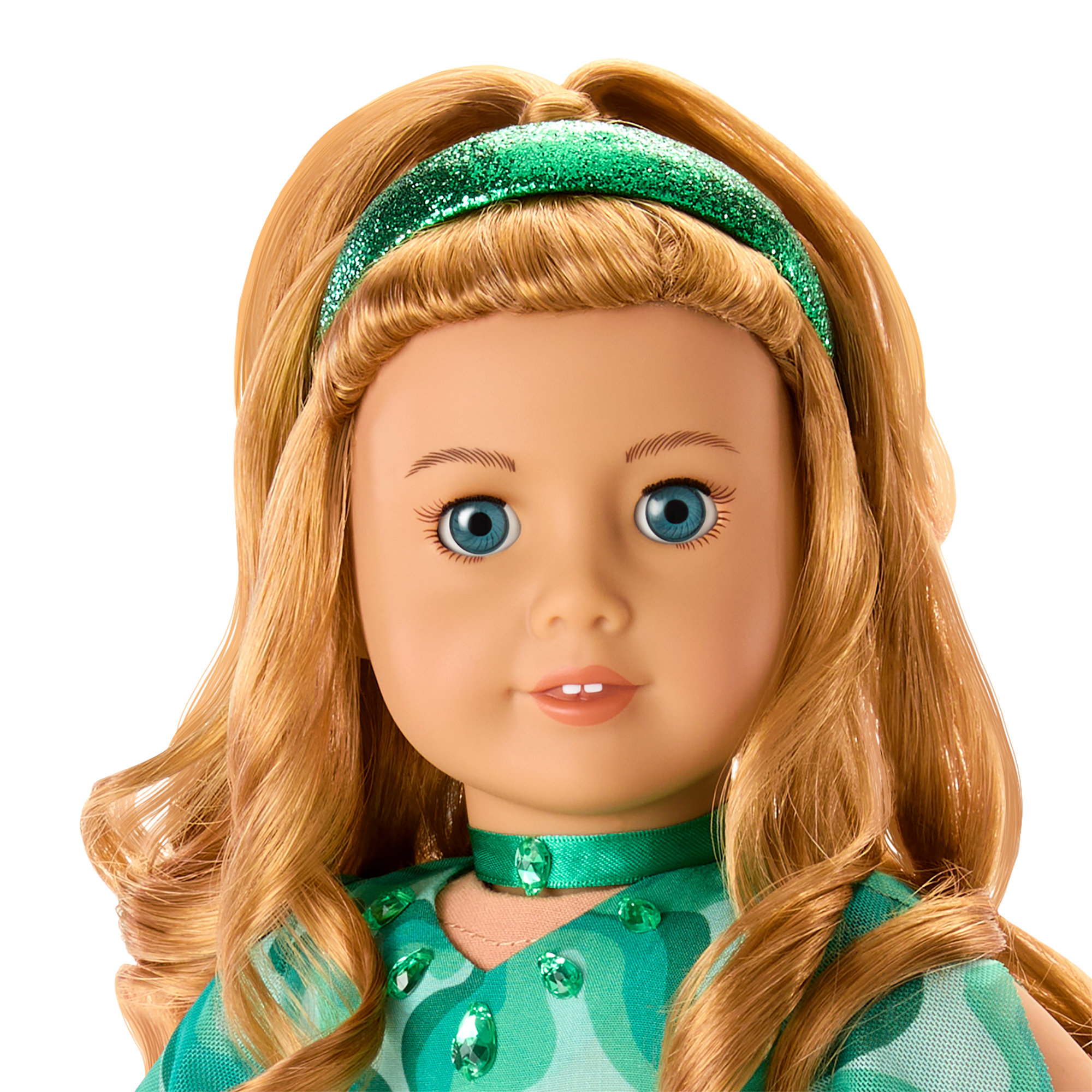 May Enchanting Emerald Outfit For 18-Inch Dolls - Image 4