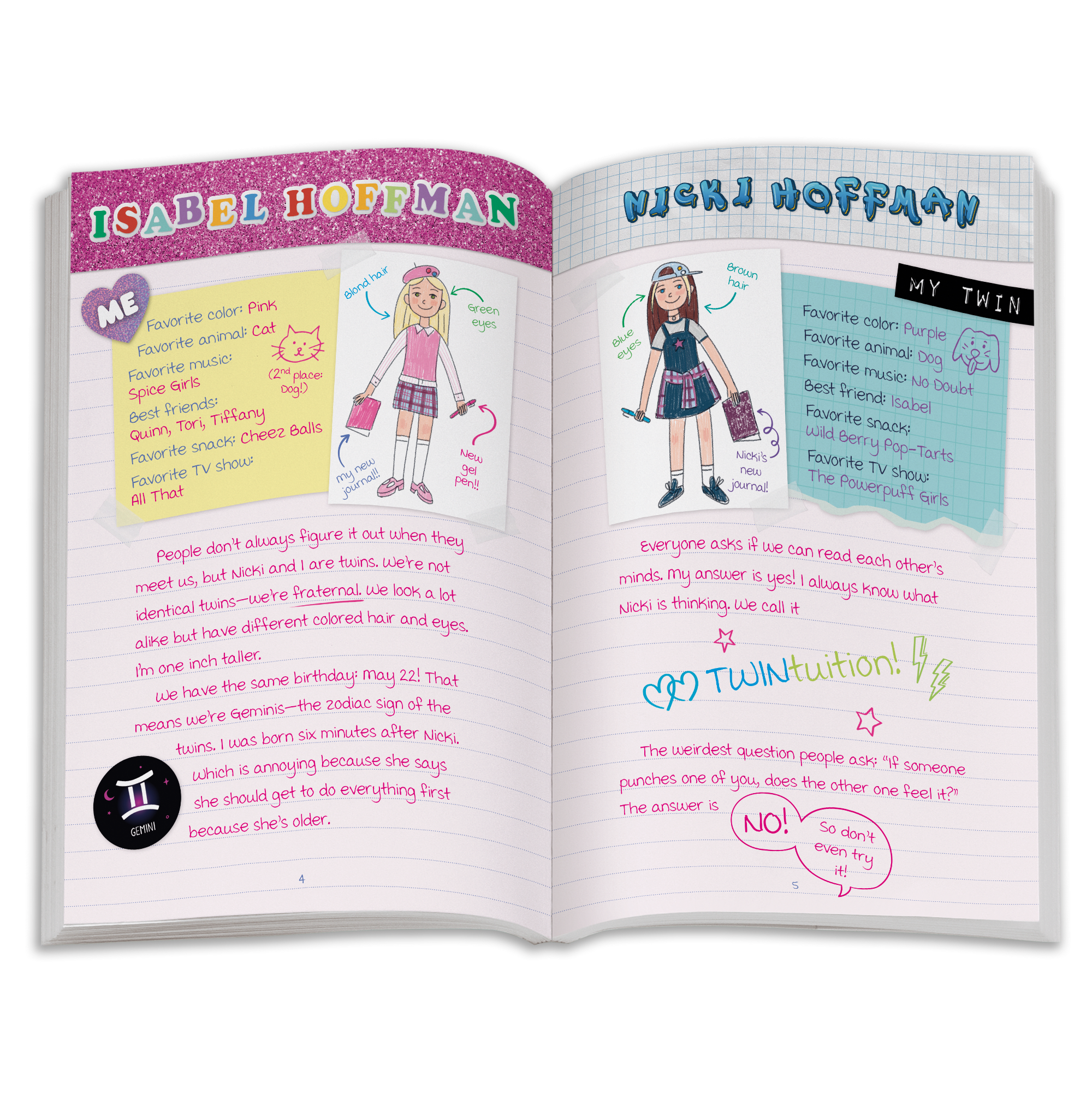 90S Twins Isabel's Tennis Gift Set (Historical Characters) - Image 8