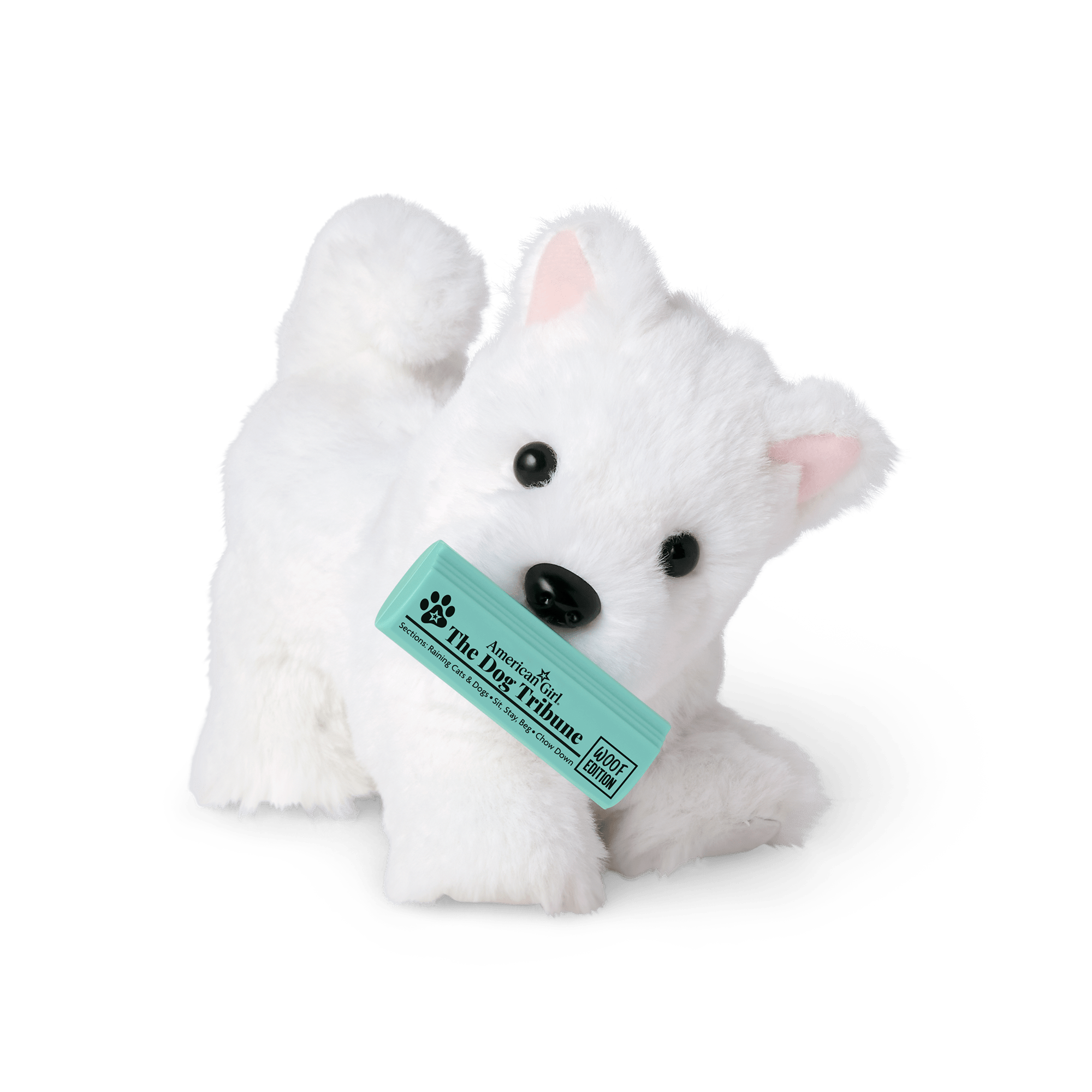 Coconut Chip Dog For 18-Inch Dolls - Image 2