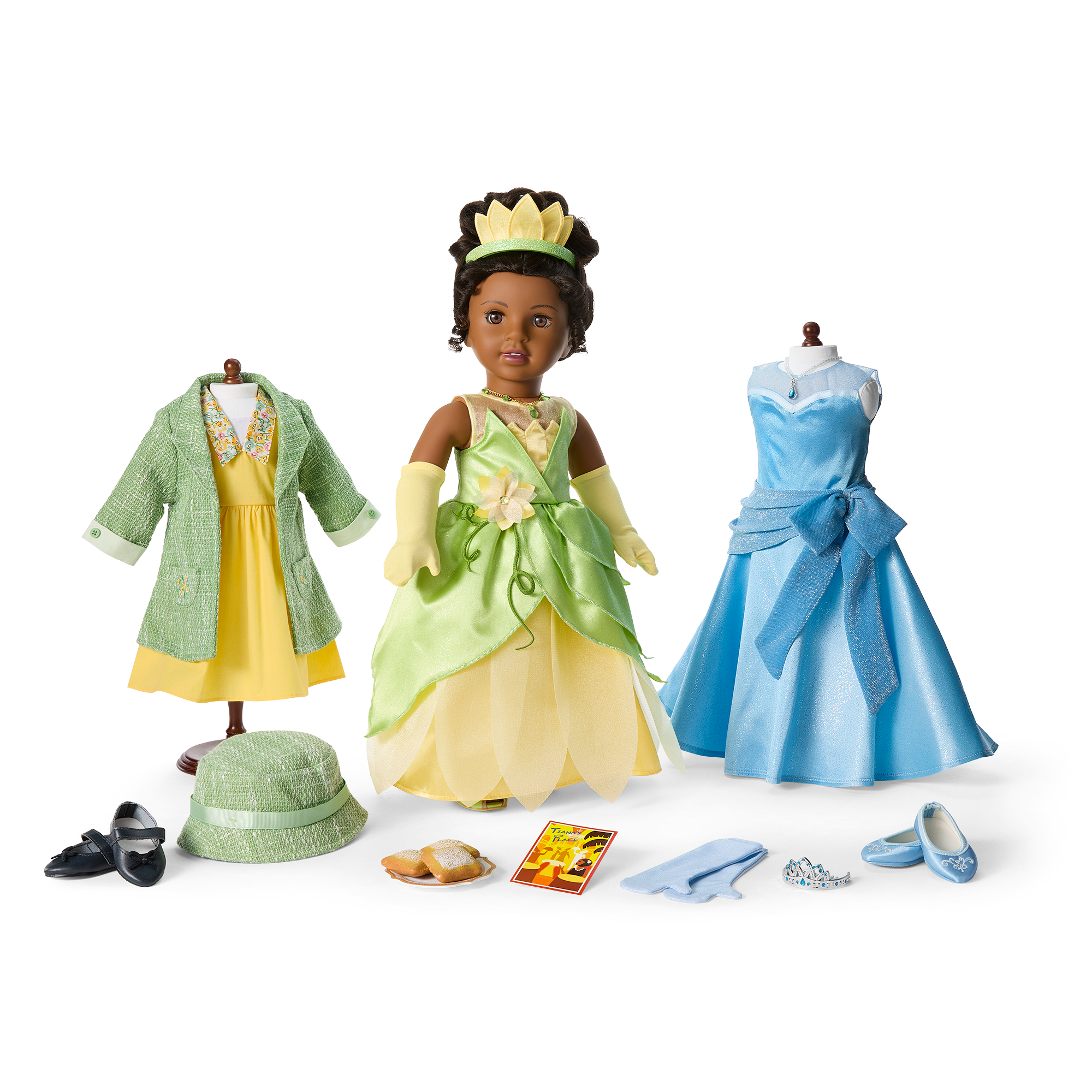 American Girl Disney Princess Tiana Doll Story Bundle