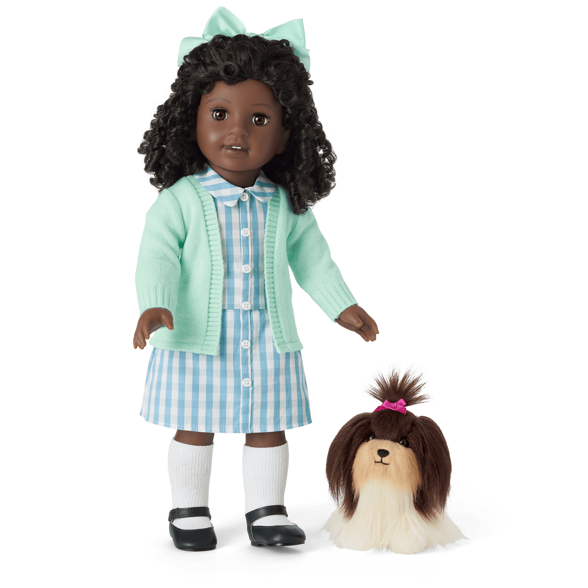 Claudie Wells 18-Inch Doll, Book, Accessories & Dog (Historical Characters) - Image 7