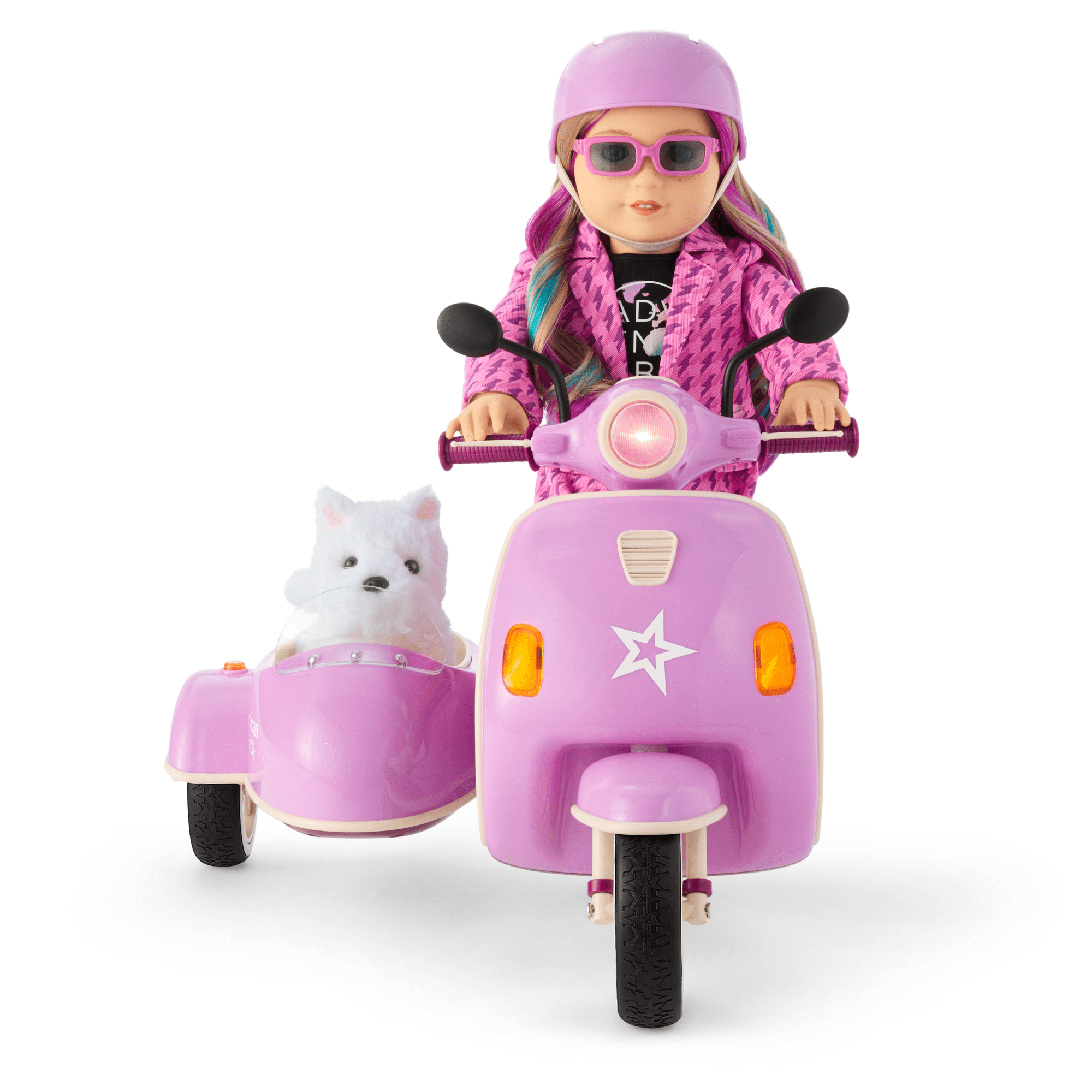 Coconut Chip Dog For 18-Inch Dolls - Image 5